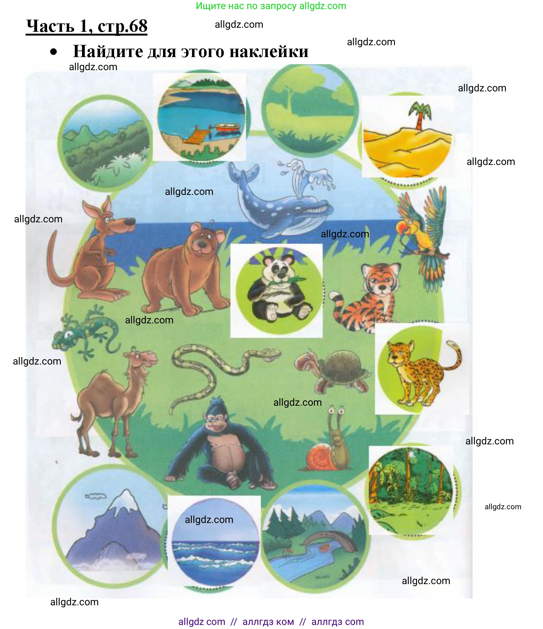 Английский язык (english), 4 класс Рабочая тетрадь (workbook), авторы: Баранова Ксения Михайловна (Baranova Ksenia), Бадулина Ольга Ивановна, Копылова Виктория Викторовна (Kopylova Victoria), Мильруд Радислав Петрович (Millrood Radislav), Эванс Вирджиния (Evans Virginia), издательство Просвещение, Москва, 2023, оранжевого цвета, Часть ( Part) 1, страница 68, Решение