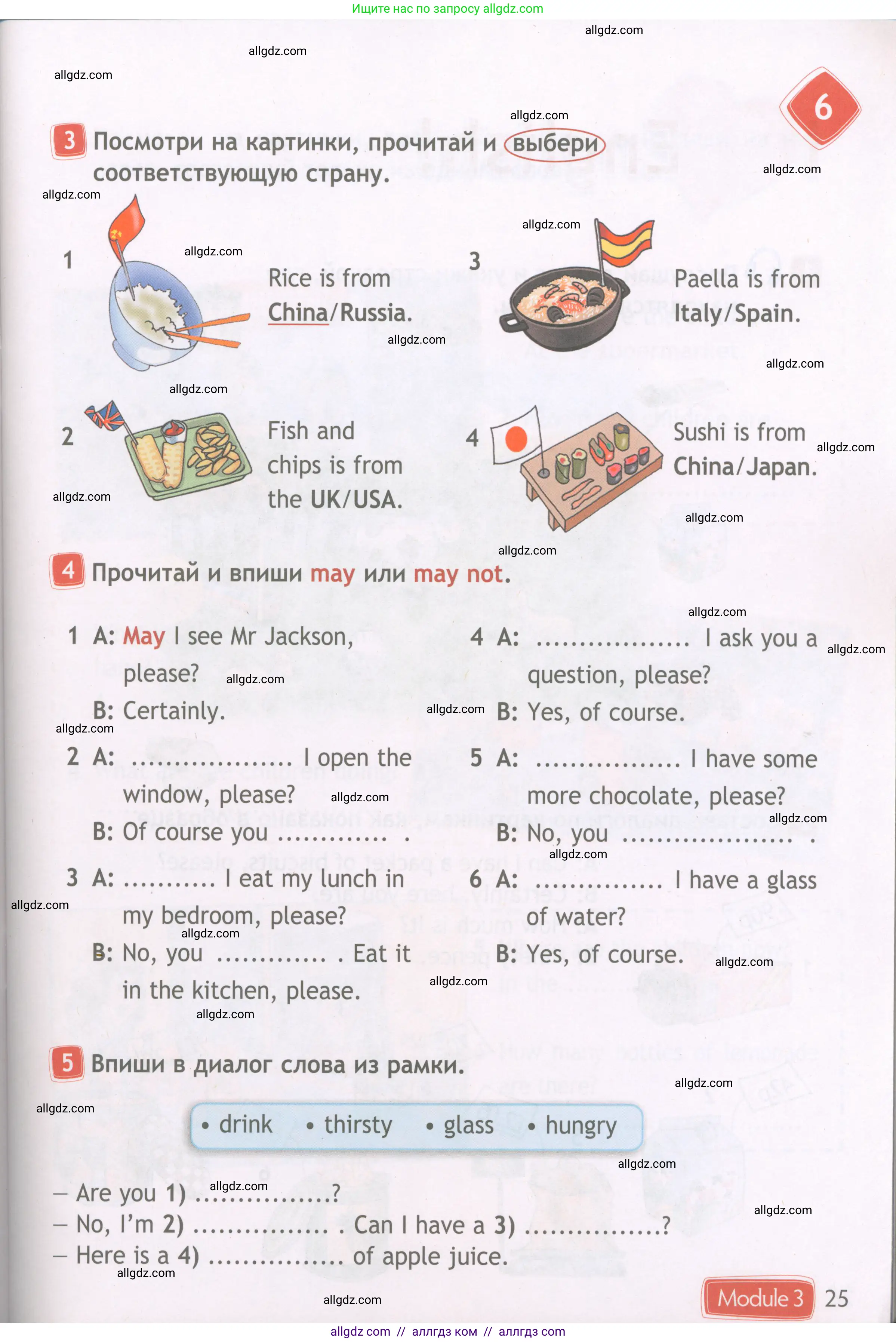 Английский язык (english), 4 класс Рабочая тетрадь (workbook), авторы: Быкова Надежда Ильинична (Bykova Nadezhda), Дули Дженни (Dooley Jenny), Поспелова Марина Давидовна (Pospelova Marina), Эванс Вирджиния (Evans Virginia), издательство Просвещение, Москва, 2023, красного цвета, страница 25