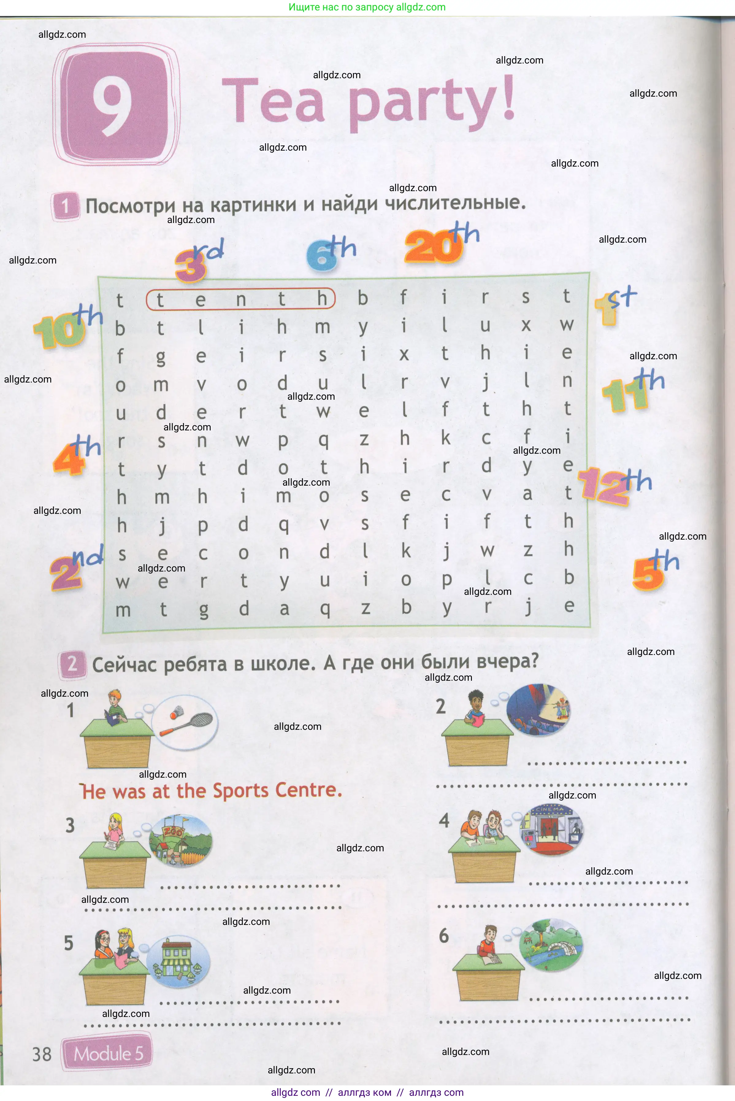 Английский язык (english), 4 класс Рабочая тетрадь (workbook), авторы: Быкова Надежда Ильинична (Bykova Nadezhda), Дули Дженни (Dooley Jenny), Поспелова Марина Давидовна (Pospelova Marina), Эванс Вирджиния (Evans Virginia), издательство Просвещение, Москва, 2023, красного цвета, страница 38