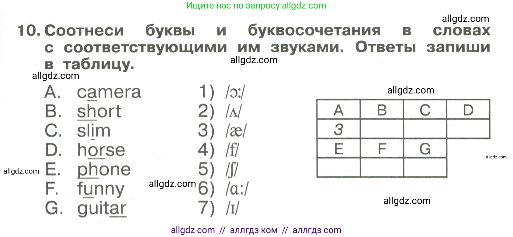 Английский язык (english), 4 класс Сборник упражнений, авторы: Быкова Надежда Ильинична (Bykova Nadezhda), Поспелова Марина Давидовна (Pospelova Marina), издательство Просвещение, Москва, 2023, оранжевого цвета, страница 27, номер 10, Условие