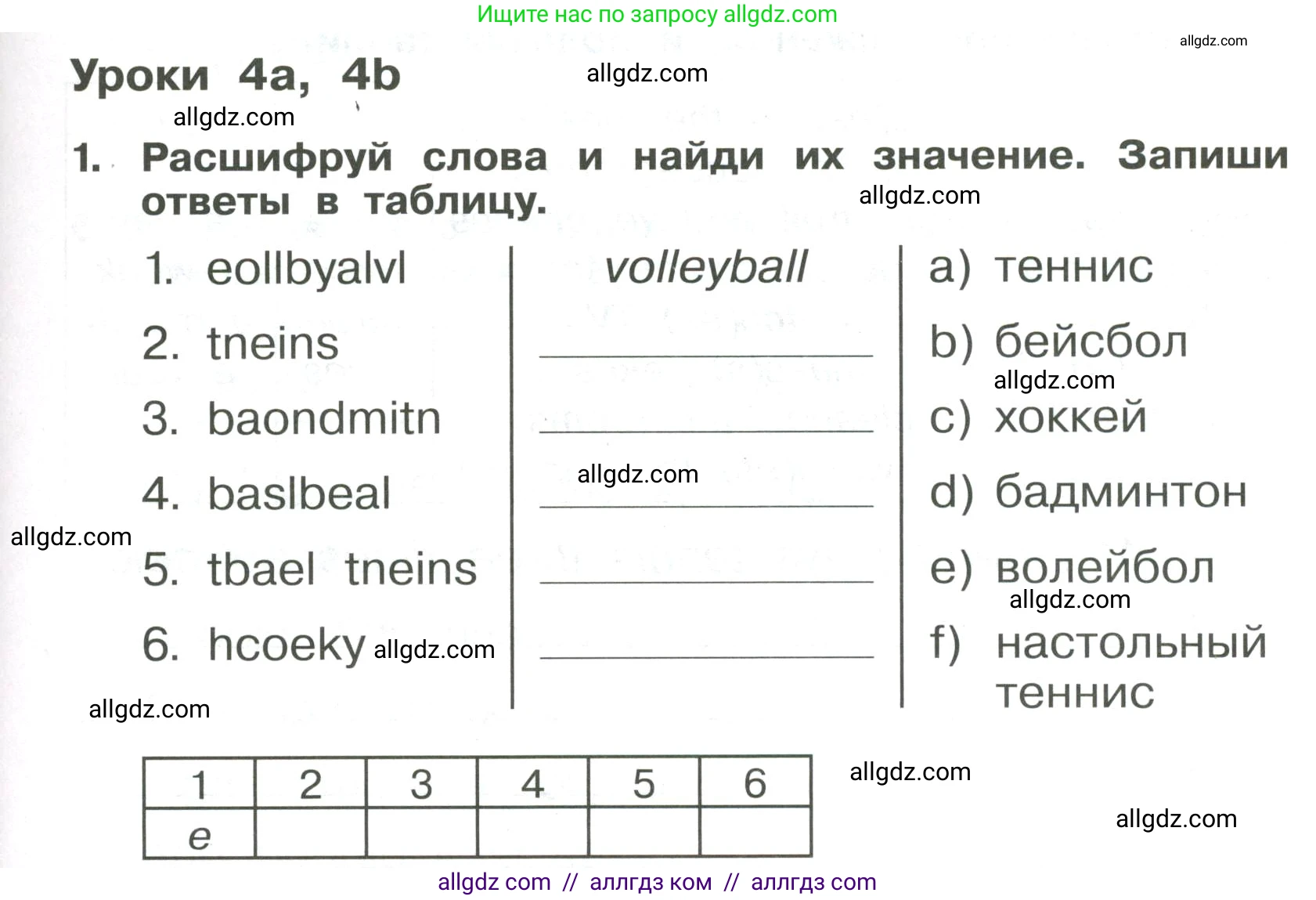 Английский язык (english), 4 класс Сборник упражнений, авторы: Быкова Надежда Ильинична (Bykova Nadezhda), Поспелова Марина Давидовна (Pospelova Marina), издательство Просвещение, Москва, 2023, оранжевого цвета, страница 41, номер 1, Условие