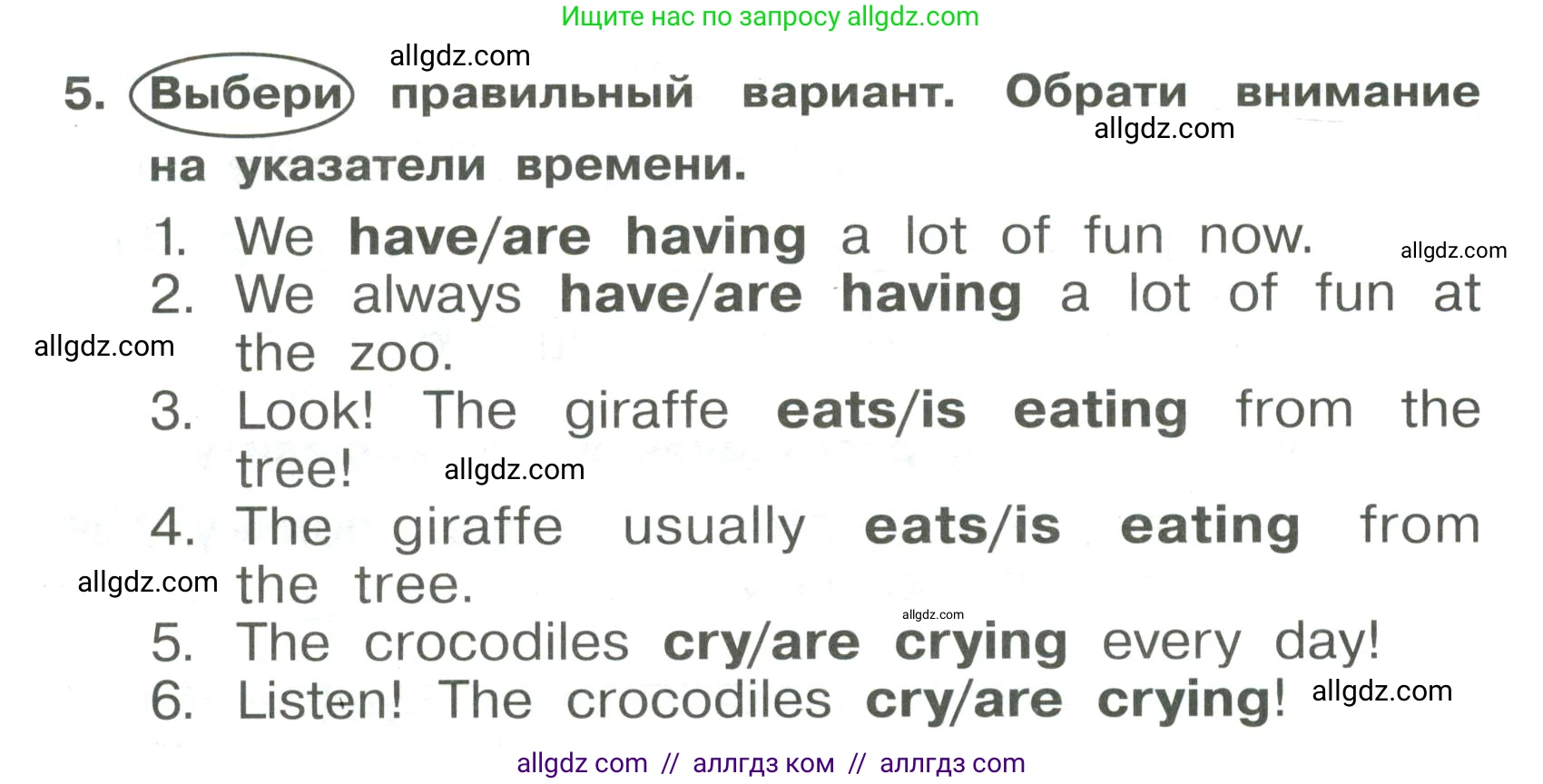 Английский язык (english), 4 класс Сборник упражнений, авторы: Быкова Надежда Ильинична (Bykova Nadezhda), Поспелова Марина Давидовна (Pospelova Marina), издательство Просвещение, Москва, 2023, оранжевого цвета, страница 64, номер 5, Условие