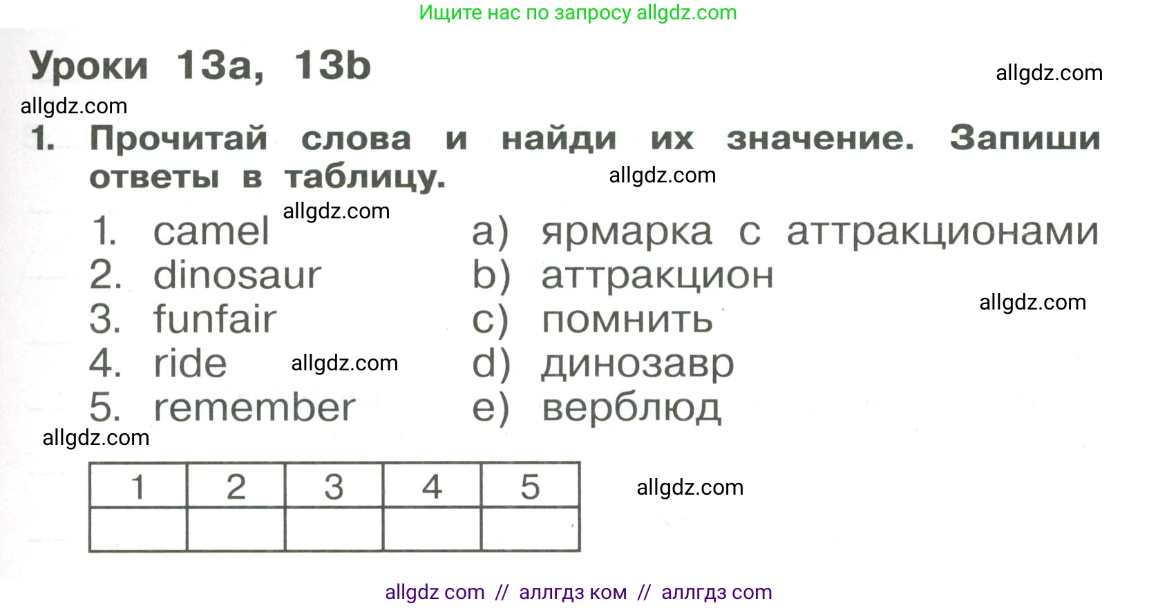 Английский язык (english), 4 класс Сборник упражнений, авторы: Быкова Надежда Ильинична (Bykova Nadezhda), Поспелова Марина Давидовна (Pospelova Marina), издательство Просвещение, Москва, 2023, оранжевого цвета, страница 105, номер 1, Условие