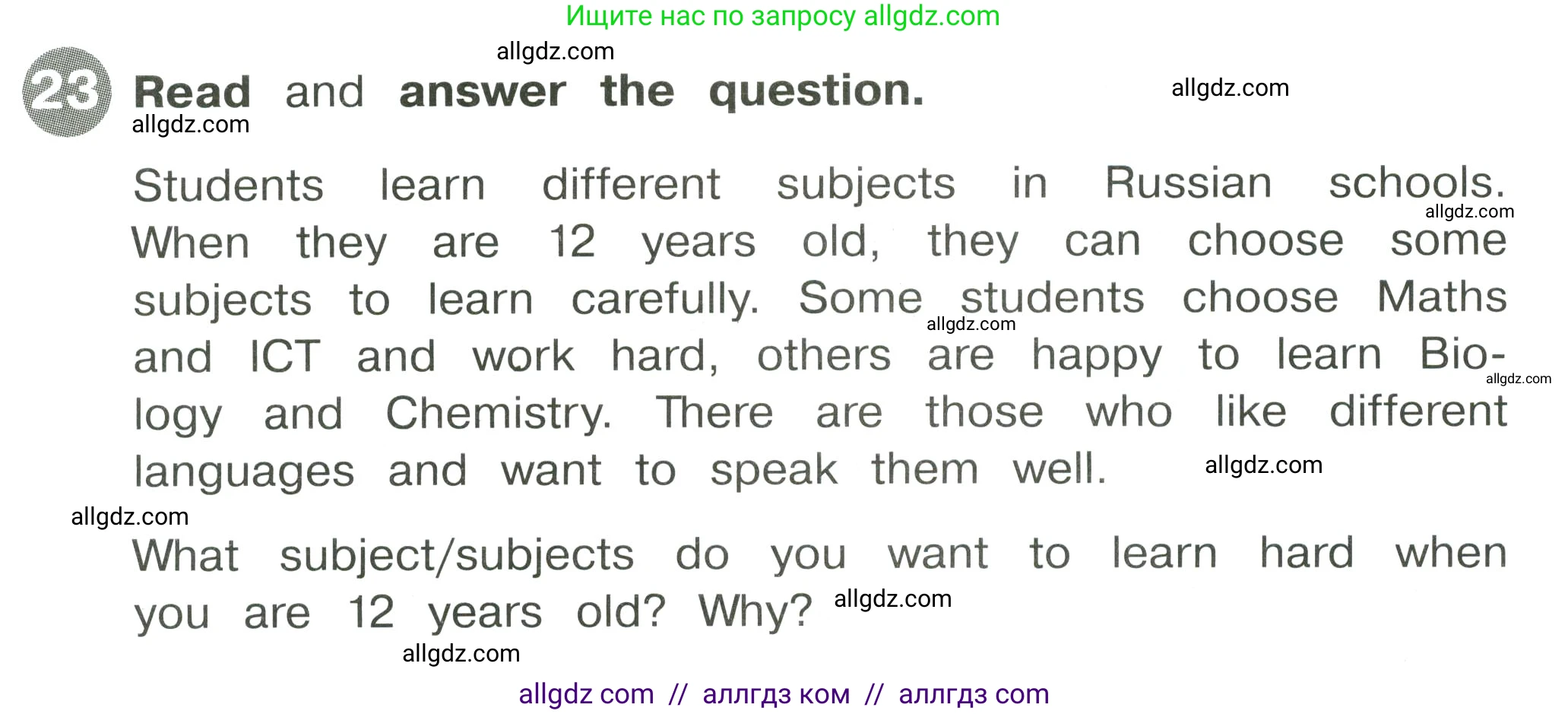 Английский язык (english), 4 класс Сборник упражнений, автор: Котова Марина Петровна, издательство Просвещение, Москва, 2023, белого цвета, страница 38, номер 23, Условие