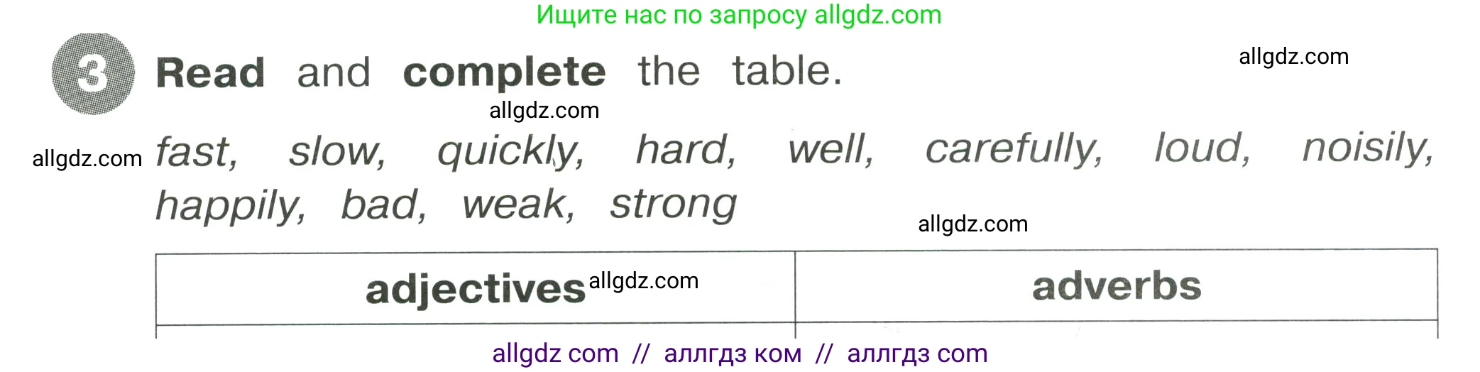 Английский язык (english), 4 класс Сборник упражнений, автор: Котова Марина Петровна, издательство Просвещение, Москва, 2023, белого цвета, страница 40, номер 3, Условие