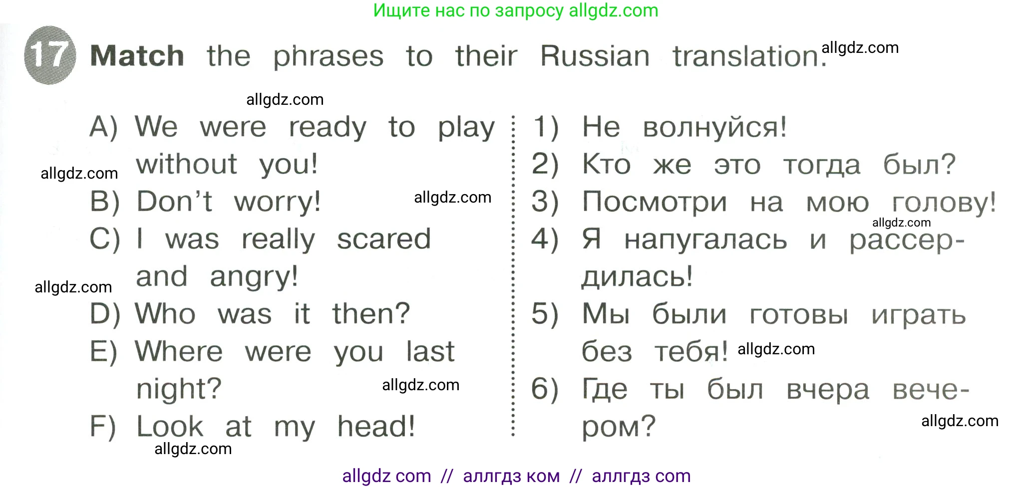 Английский язык (english), 4 класс Сборник упражнений, автор: Котова Марина Петровна, издательство Просвещение, Москва, 2023, белого цвета, страница 57, номер 17, Условие