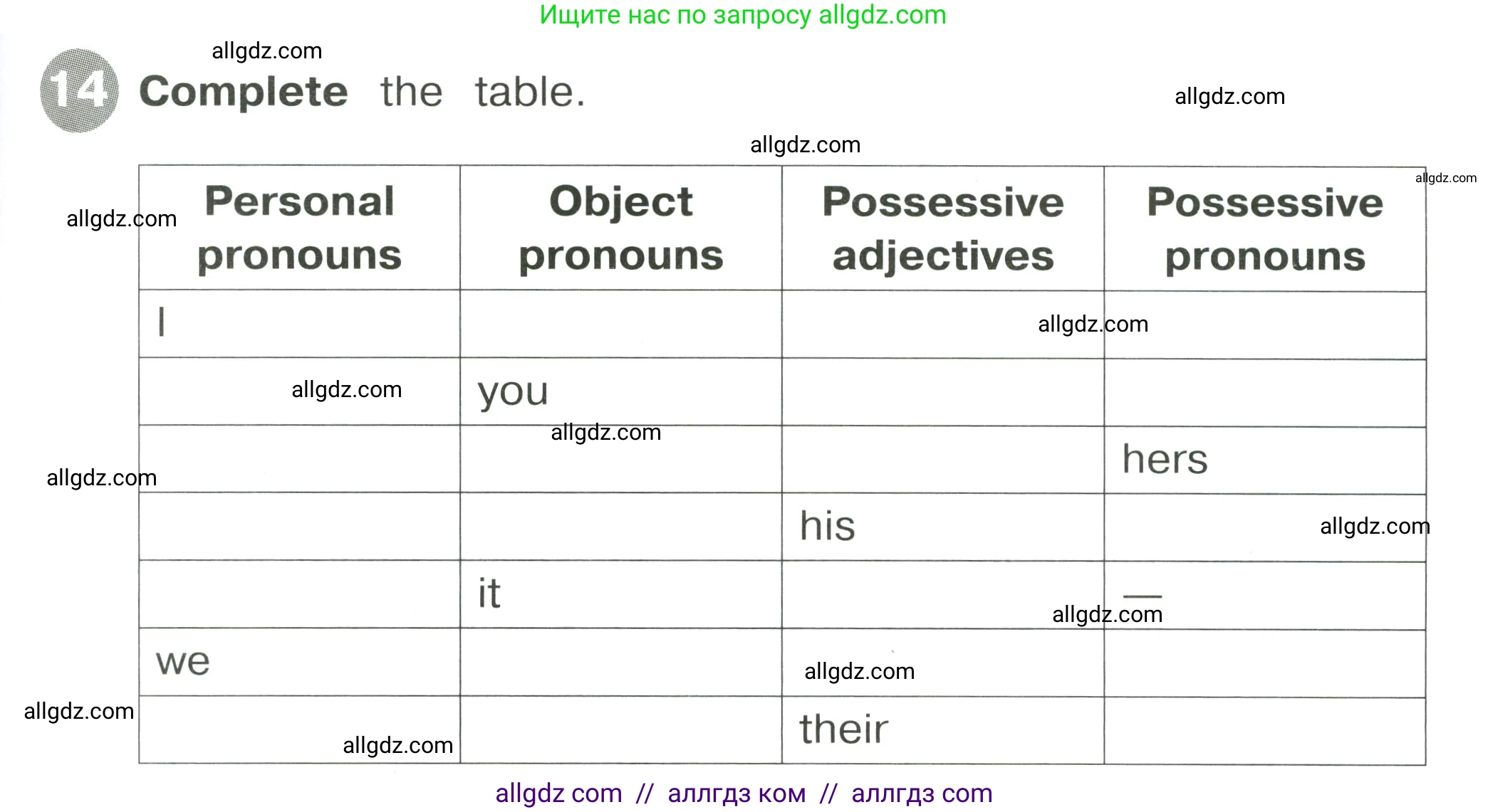 Английский язык (english), 4 класс Сборник упражнений, автор: Котова Марина Петровна, издательство Просвещение, Москва, 2023, белого цвета, страница 77, номер 14, Условие