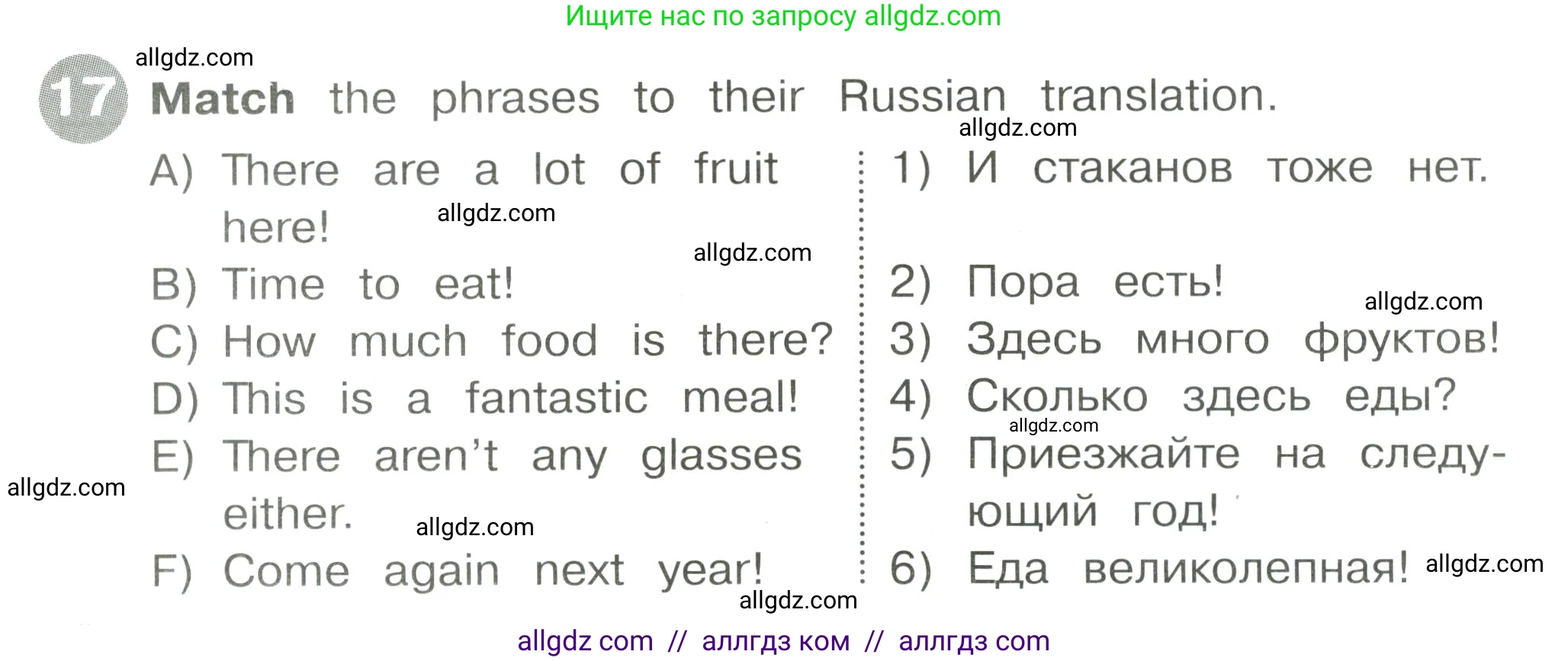 Английский язык (english), 4 класс Сборник упражнений, автор: Котова Марина Петровна, издательство Просвещение, Москва, 2023, белого цвета, страница 78, номер 17, Условие