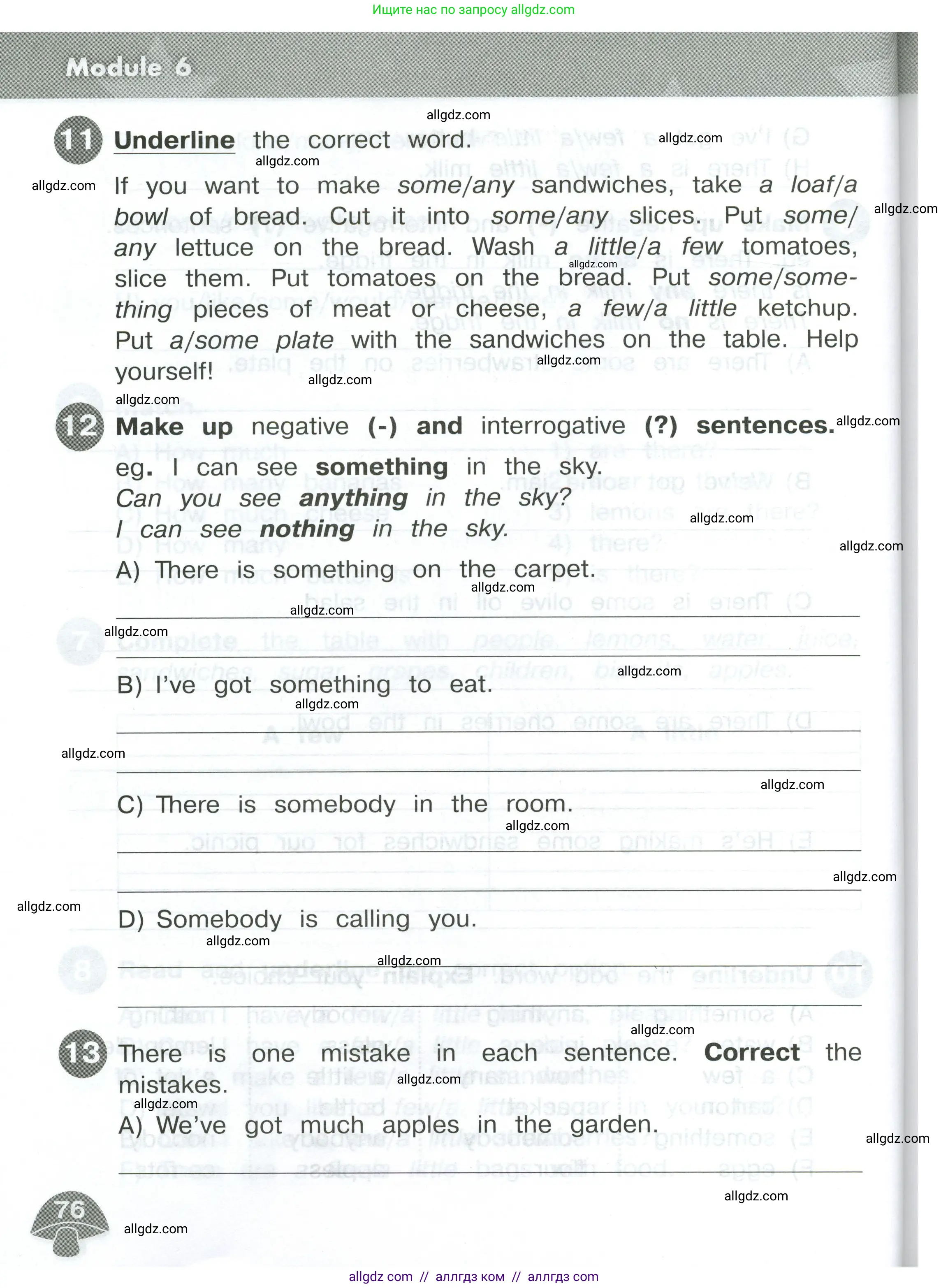 Английский язык (english), 4 класс Сборник упражнений, автор: Котова Марина Петровна, издательство Просвещение, Москва, 2023, белого цвета, страница 76