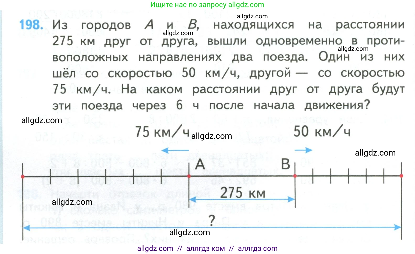 Математика, 4 класс Учебник, авторы: Моро Мария Игнатьевна, Бантова Мария Александровна, Бельтюкова Галина Васильевна, Волкова Светлана Ивановна, Степанова Светлана Вячеславовна, издательство Просвещение, Москва, 2023, белого цвета, Часть 2, страница 50, номер 198, Условие