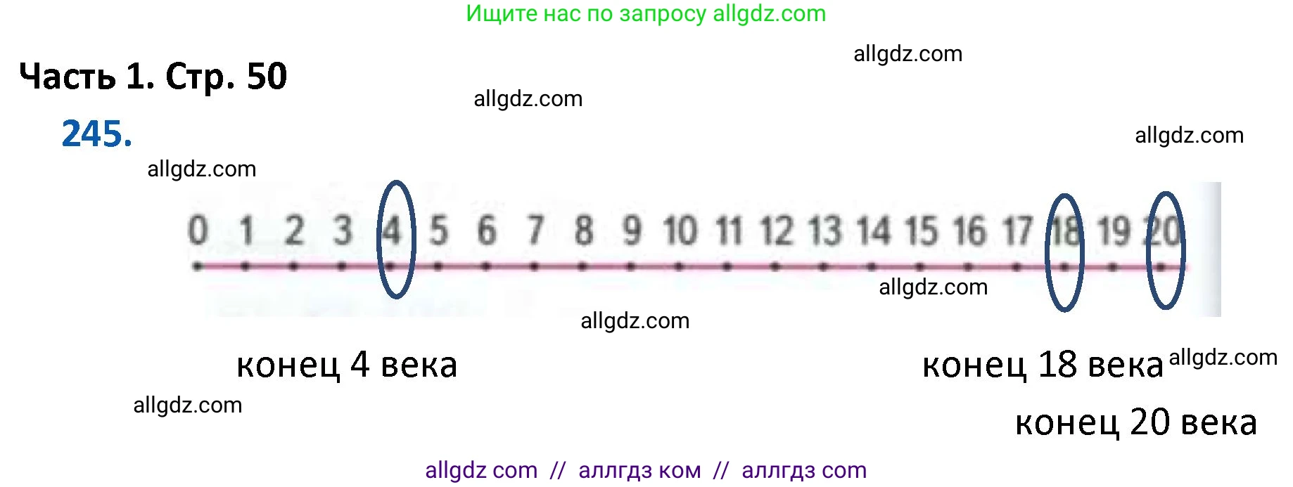 Математика, 4 класс Учебник, авторы: Моро Мария Игнатьевна, Бантова Мария Александровна, Бельтюкова Галина Васильевна, Волкова Светлана Ивановна, Степанова Светлана Вячеславовна, издательство Просвещение, Москва, 2023, белого цвета, Часть 1, страница 50, номер 245, Решение 1