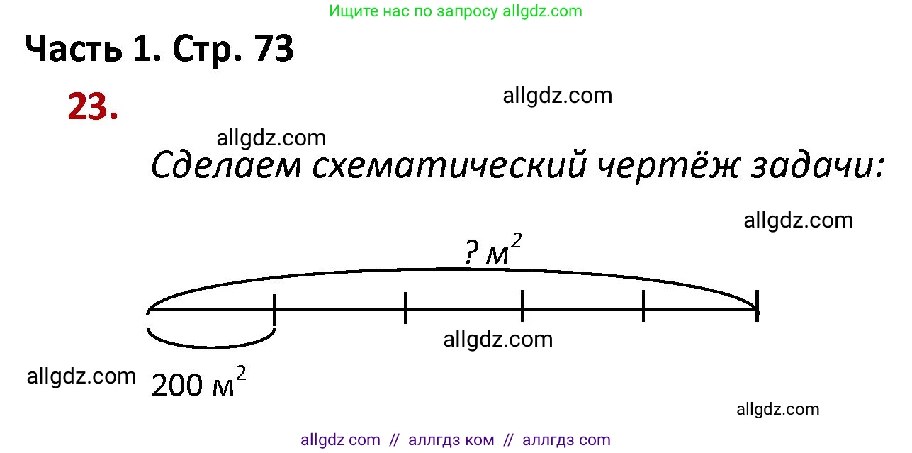 Математика, 4 класс Учебник, авторы: Моро Мария Игнатьевна, Бантова Мария Александровна, Бельтюкова Галина Васильевна, Волкова Светлана Ивановна, Степанова Светлана Вячеславовна, издательство Просвещение, Москва, 2023, белого цвета, Часть 1, страница 73, номер 23, Решение 1