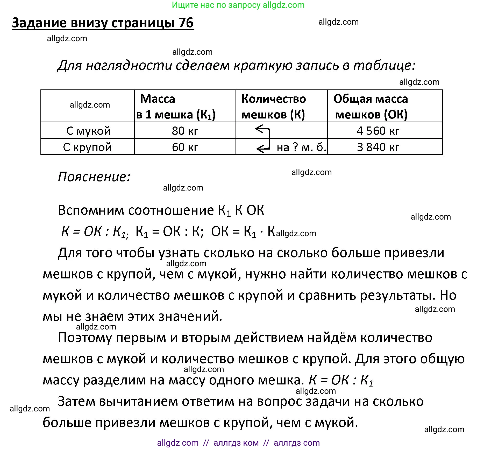 Математика, 4 класс Учебник, авторы: Моро Мария Игнатьевна, Бантова Мария Александровна, Бельтюкова Галина Васильевна, Волкова Светлана Ивановна, Степанова Светлана Вячеславовна, издательство Просвещение, Москва, 2023, белого цвета, Часть 2, страница 76, Решение 1