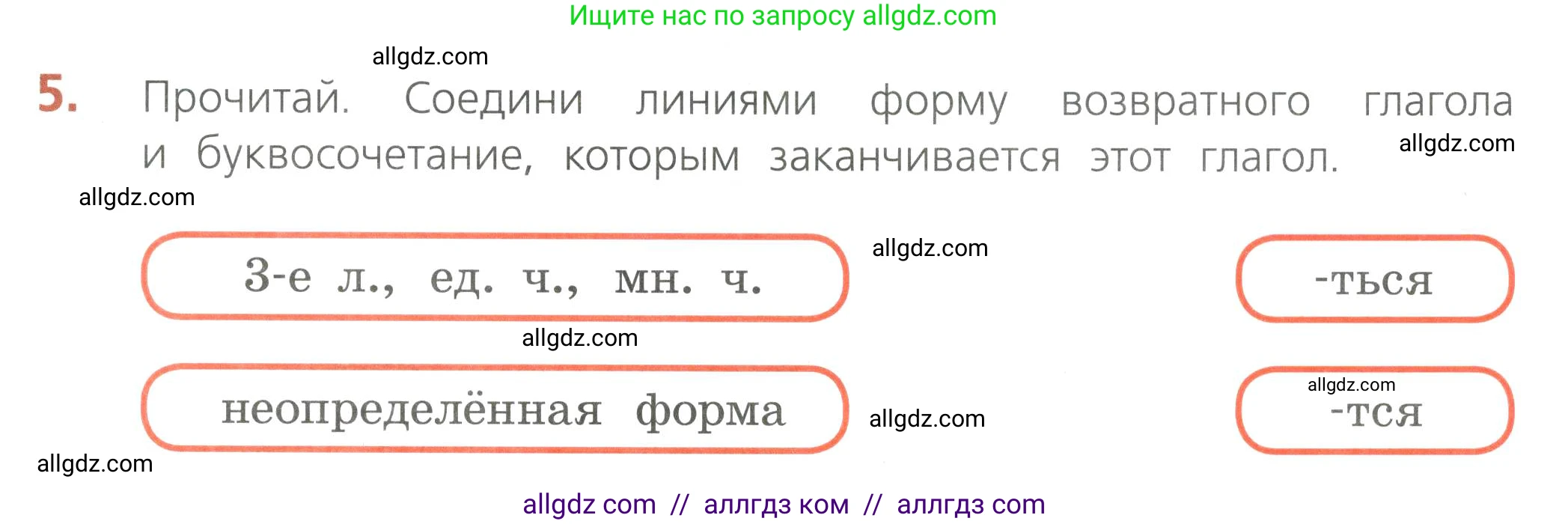 Русский язык, 4 класс Тетрадь учебных достижений, автор: Канакина Валентина Павловна, издательство Просвещение, Москва, 2023, белого цвета, страница 69, номер 5, Условие