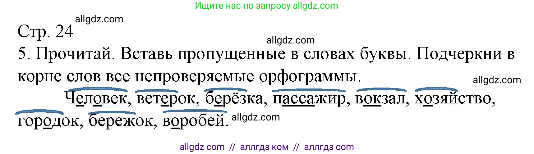 Русский язык, 4 класс Тетрадь учебных достижений, автор: Канакина Валентина Павловна, издательство Просвещение, Москва, 2023, белого цвета, страница 24, номер 5, Решение