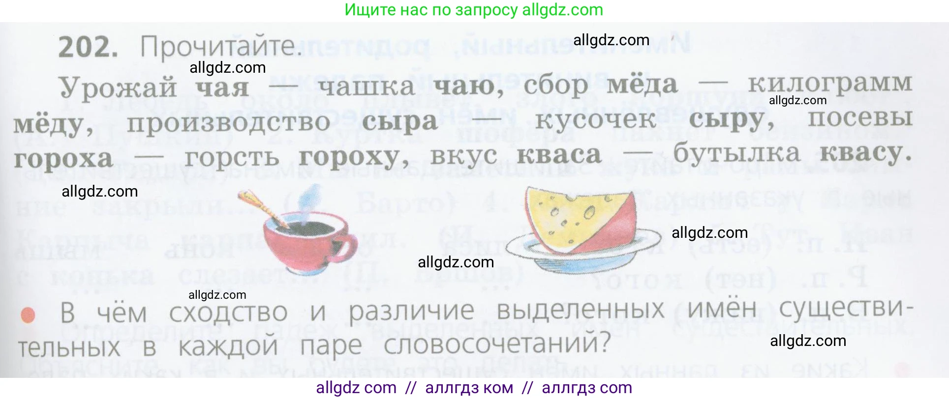 Русский язык, 4 класс Учебник, авторы: Канакина Валентина Павловна, Горецкий Всеслав Гаврилович, издательство Просвещение, Москва, 2023, белого цвета, Часть 1, страница 109, номер 202, Условие