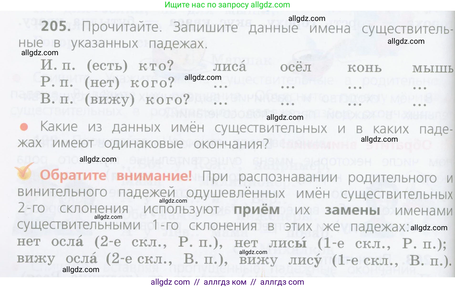 Русский язык, 4 класс Учебник, авторы: Канакина Валентина Павловна, Горецкий Всеслав Гаврилович, издательство Просвещение, Москва, 2023, белого цвета, Часть 1, страница 110, номер 205, Условие