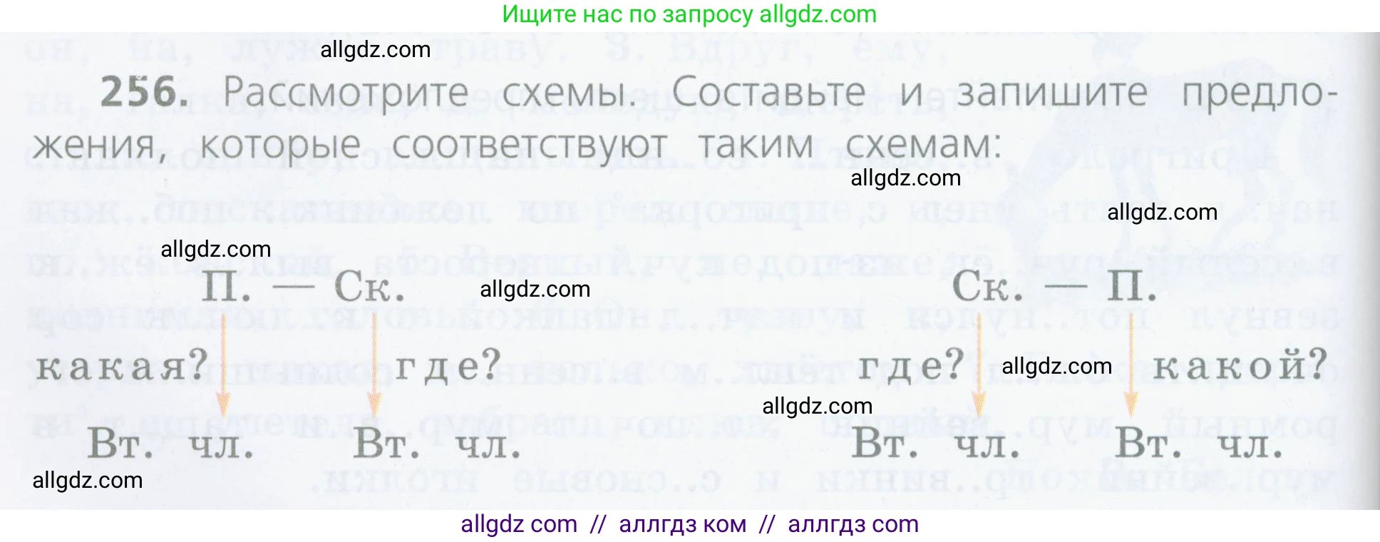 Русский язык, 4 класс Учебник, авторы: Канакина Валентина Павловна, Горецкий Всеслав Гаврилович, издательство Просвещение, Москва, 2023, белого цвета, Часть 2, страница 122, номер 256, Условие