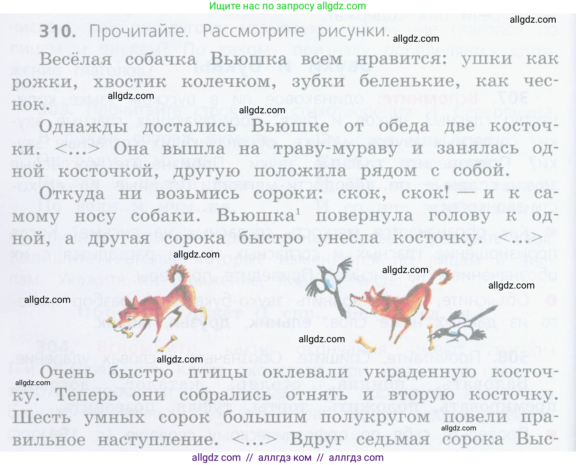 Русский язык, 4 класс Учебник, авторы: Канакина Валентина Павловна, Горецкий Всеслав Гаврилович, издательство Просвещение, Москва, 2023, белого цвета, Часть 2, страница 138, номер 310, Условие