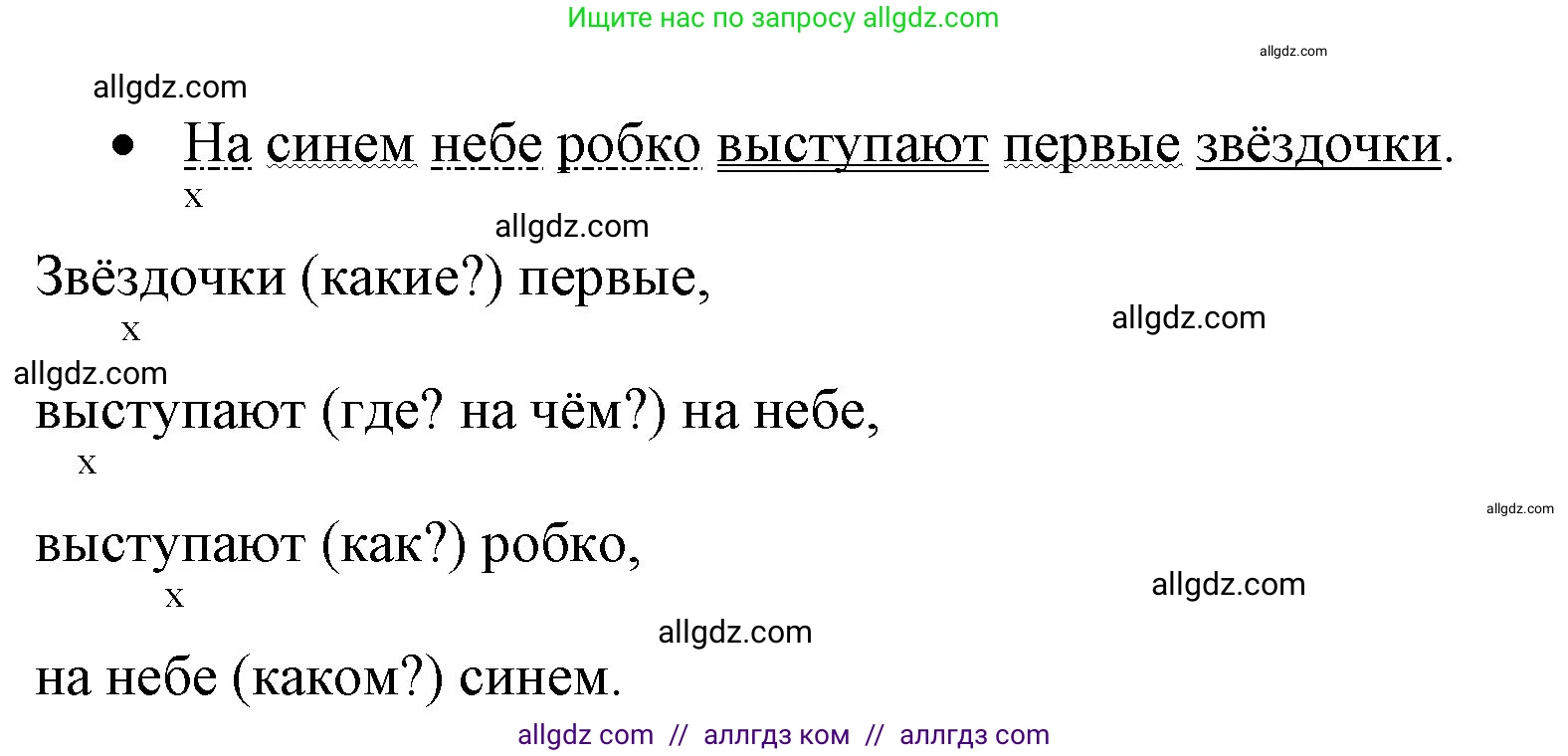 Русский язык, 4 класс Учебник, авторы: Канакина Валентина Павловна, Горецкий Всеслав Гаврилович, издательство Просвещение, Москва, 2023, белого цвета, Часть 1, страница 75, номер 134, Решение (продолжение 2)