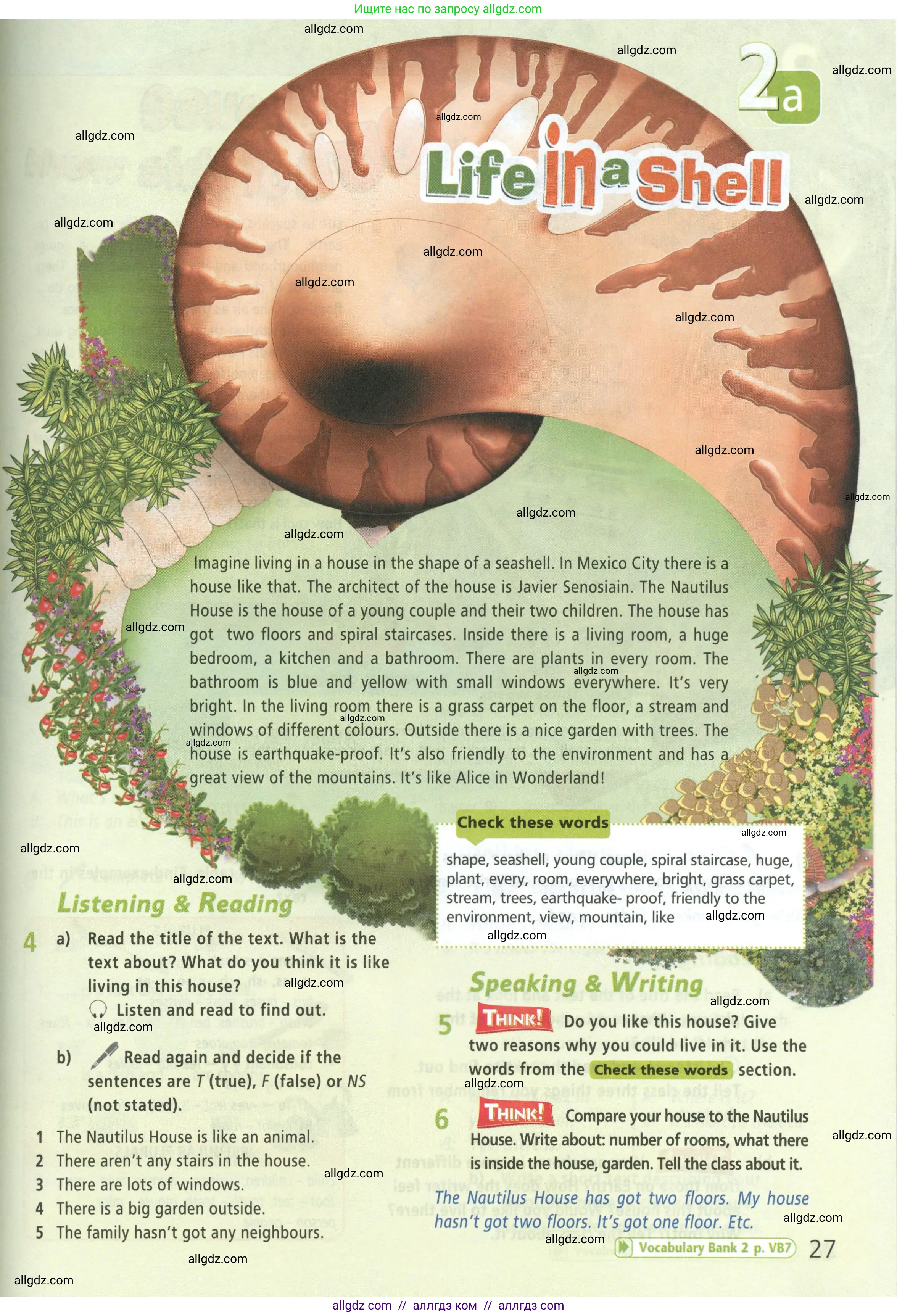 Английский язык (english), 5 класс Учебник (Student's book), авторы: Баранова Ксения Михайловна (Baranova Ksenia), Дули Дженни (Dooley Jenny), Копылова Виктория Викторовна (Kopylova Victoria), Мильруд Радислав Петрович (Millrood Radislav), Эванс Вирджиния (Evans Virginia), издательство Просвещение, Москва, 2023, белого цвета, страница 27