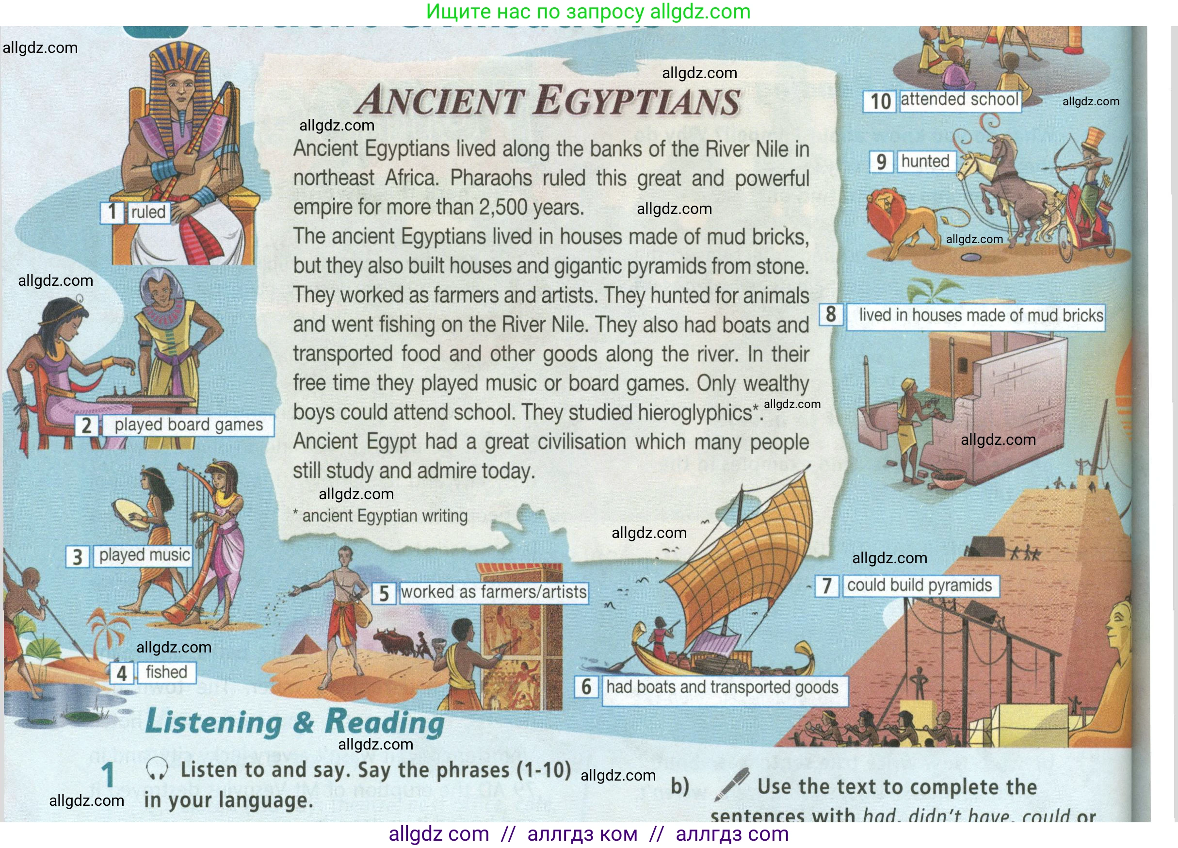 Английский язык (english), 5 класс Учебник (Student's book), авторы: Баранова Ксения Михайловна (Baranova Ksenia), Дули Дженни (Dooley Jenny), Копылова Виктория Викторовна (Kopylova Victoria), Мильруд Радислав Петрович (Millrood Radislav), Эванс Вирджиния (Evans Virginia), издательство Просвещение, Москва, 2023, белого цвета, страница 82, номер 1, Условие