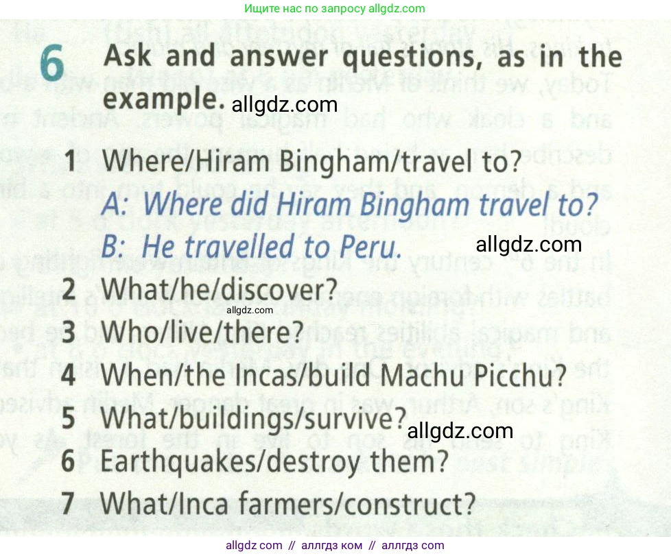 Английский язык (english), 5 класс Учебник (Student's book), авторы: Баранова Ксения Михайловна (Baranova Ksenia), Дули Дженни (Dooley Jenny), Копылова Виктория Викторовна (Kopylova Victoria), Мильруд Радислав Петрович (Millrood Radislav), Эванс Вирджиния (Evans Virginia), издательство Просвещение, Москва, 2023, белого цвета, страница 87, номер 6, Условие