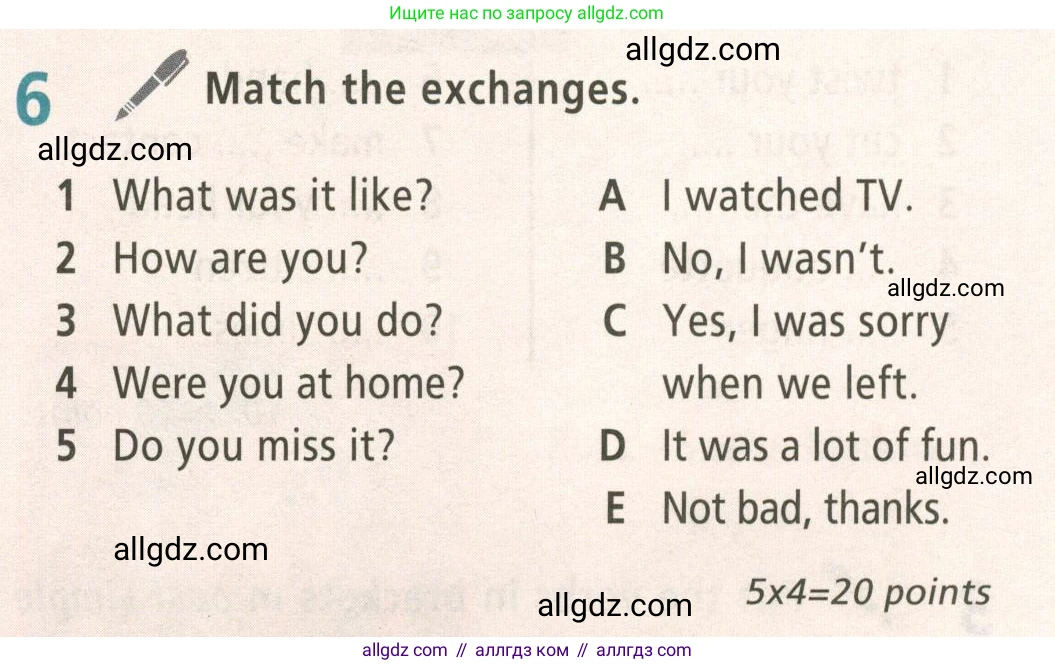 Английский язык (english), 5 класс Учебник (Student's book), авторы: Баранова Ксения Михайловна (Baranova Ksenia), Дули Дженни (Dooley Jenny), Копылова Виктория Викторовна (Kopylova Victoria), Мильруд Радислав Петрович (Millrood Radislav), Эванс Вирджиния (Evans Virginia), издательство Просвещение, Москва, 2023, белого цвета, страница 119, номер 6, Условие