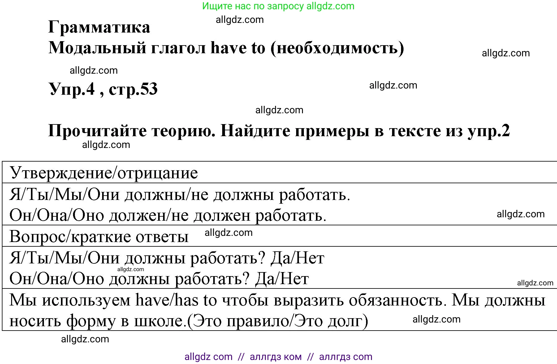 Английский язык (english), 5 класс Учебник (Student's book), авторы: Баранова Ксения Михайловна (Baranova Ksenia), Дули Дженни (Dooley Jenny), Копылова Виктория Викторовна (Kopylova Victoria), Мильруд Радислав Петрович (Millrood Radislav), Эванс Вирджиния (Evans Virginia), издательство Просвещение, Москва, 2023, белого цвета, страница 53, номер 4, Решение