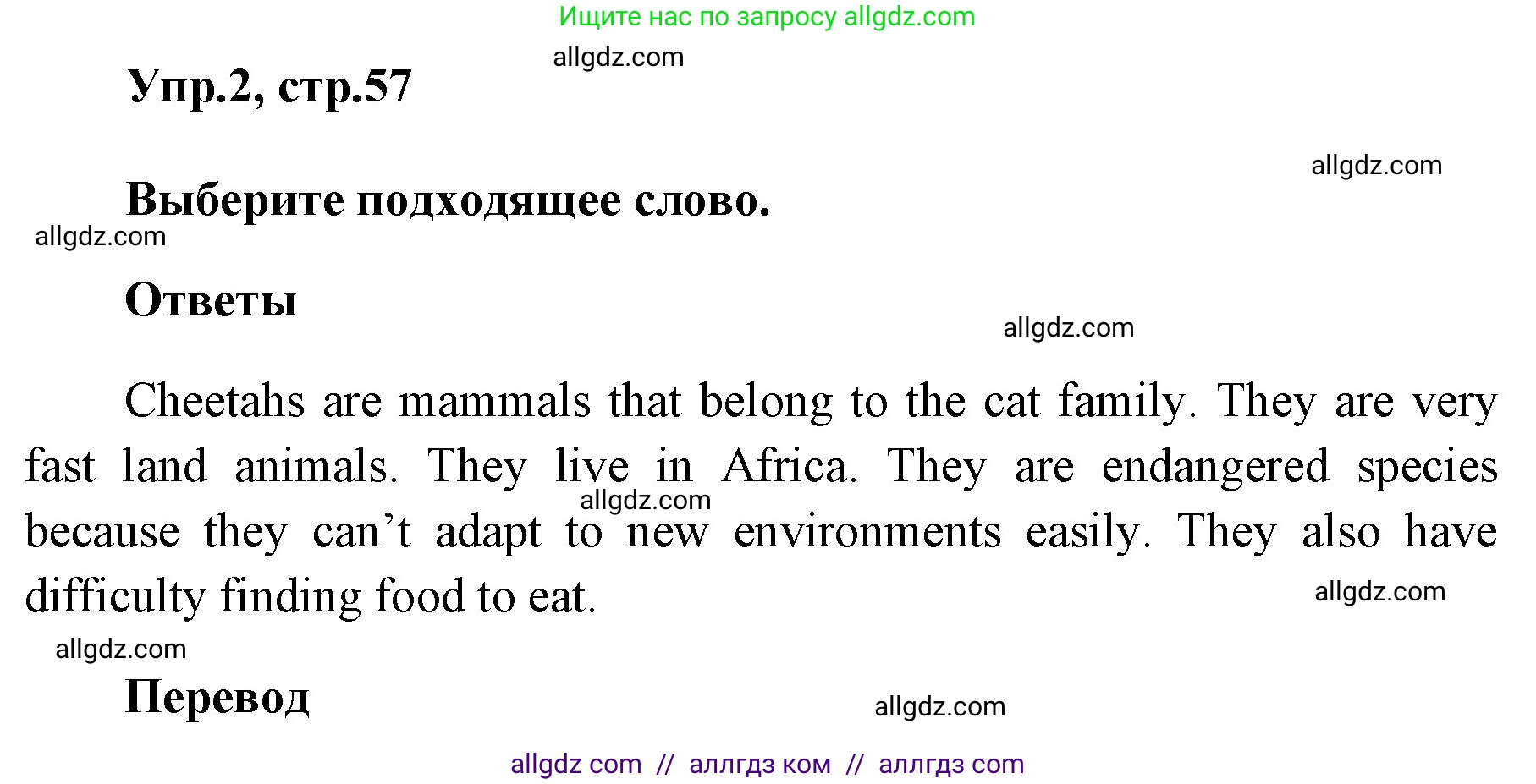 Английский язык (english), 5 класс Учебник (Student's book), авторы: Баранова Ксения Михайловна (Baranova Ksenia), Дули Дженни (Dooley Jenny), Копылова Виктория Викторовна (Kopylova Victoria), Мильруд Радислав Петрович (Millrood Radislav), Эванс Вирджиния (Evans Virginia), издательство Просвещение, Москва, 2023, белого цвета, страница 57, номер 2, Решение