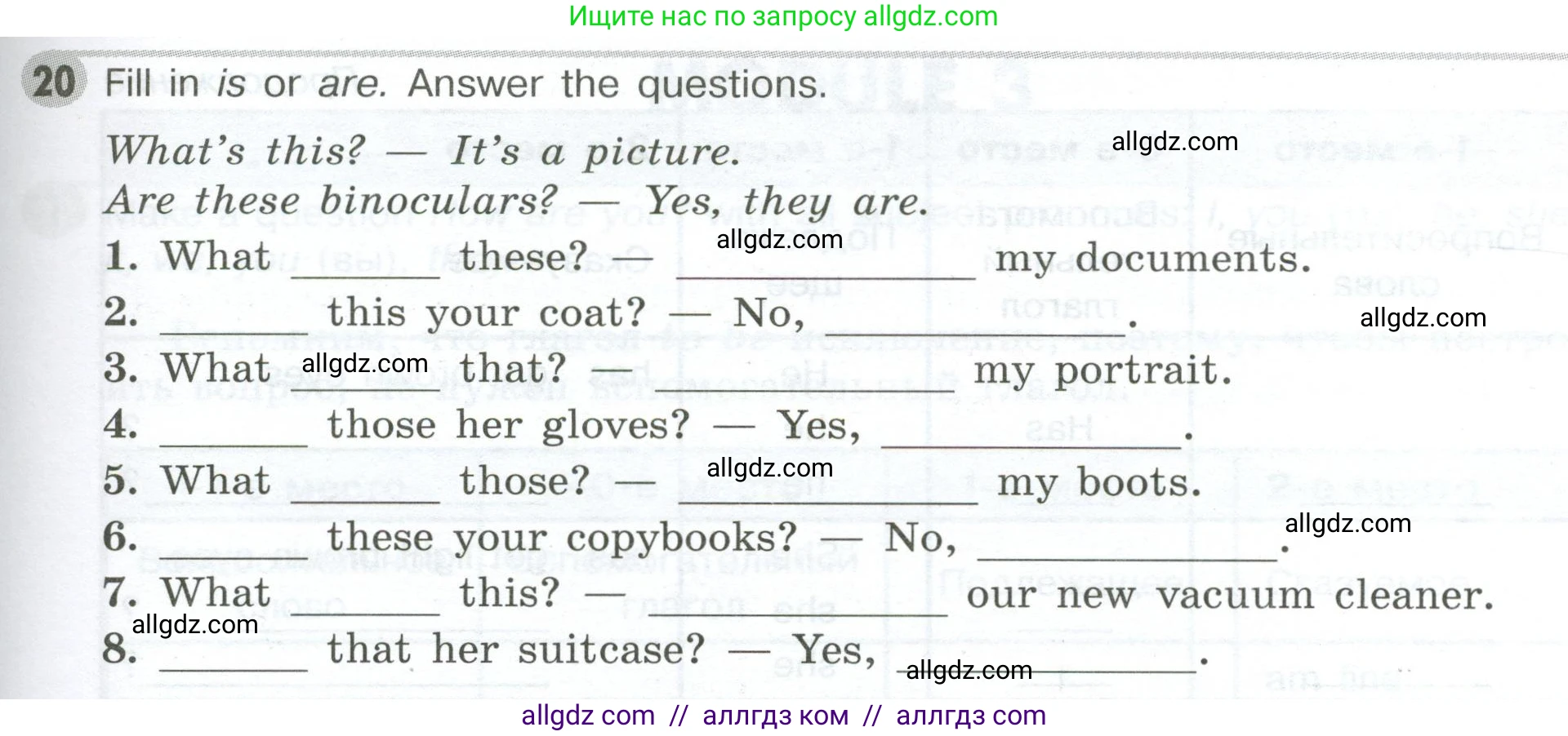 Английский язык (english), 5 класс Грамматический тренажёр, автор: Тимофеева Светлана Леонидовна, издательство Просвещение, Москва, 2023, оранжевого цвета, страница 35, номер 20, Условие 2023-2027