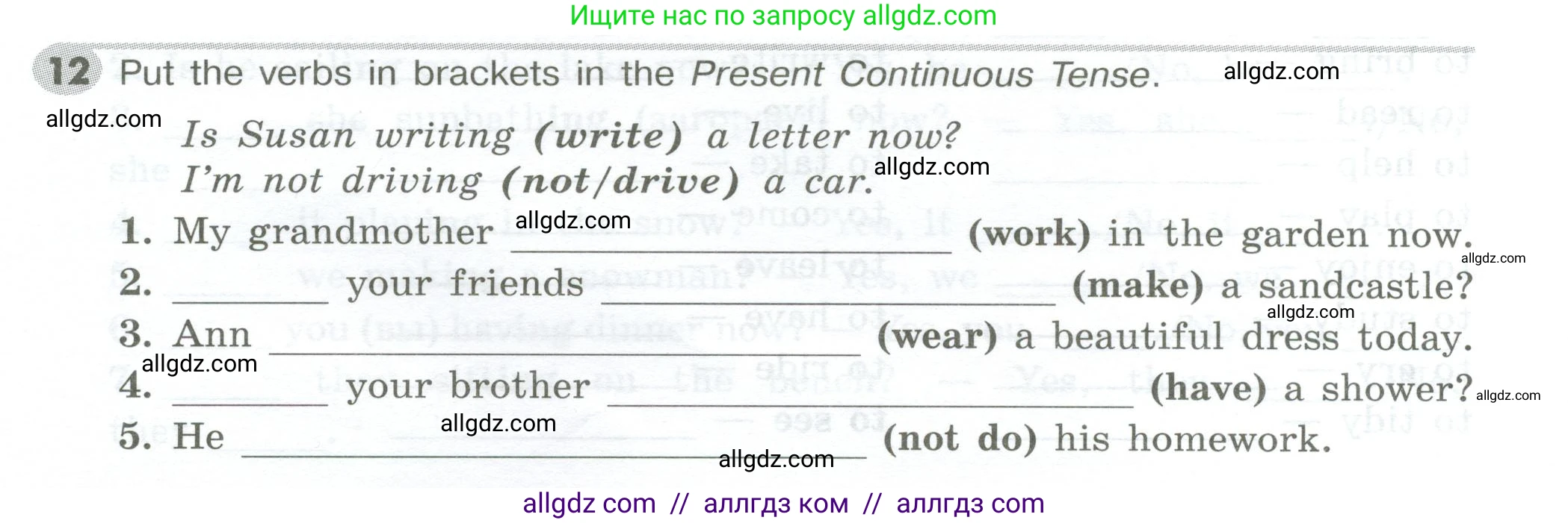 Английский язык (english), 5 класс Грамматический тренажёр, автор: Тимофеева Светлана Леонидовна, издательство Просвещение, Москва, 2023, оранжевого цвета, страница 80, номер 12, Условие 2023-2027