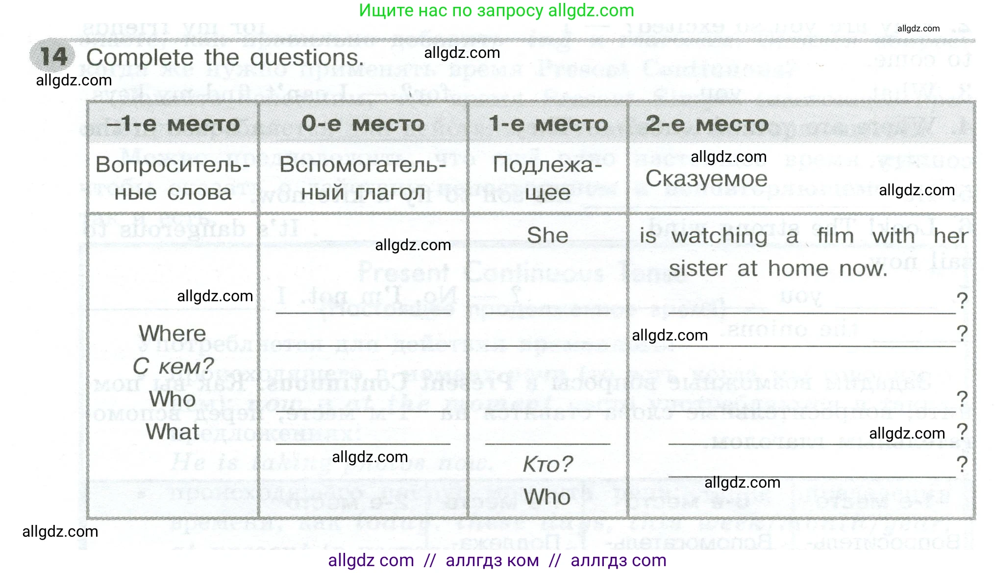 Английский язык (english), 5 класс Грамматический тренажёр, автор: Тимофеева Светлана Леонидовна, издательство Просвещение, Москва, 2023, оранжевого цвета, страница 82, номер 14, Условие 2023-2027