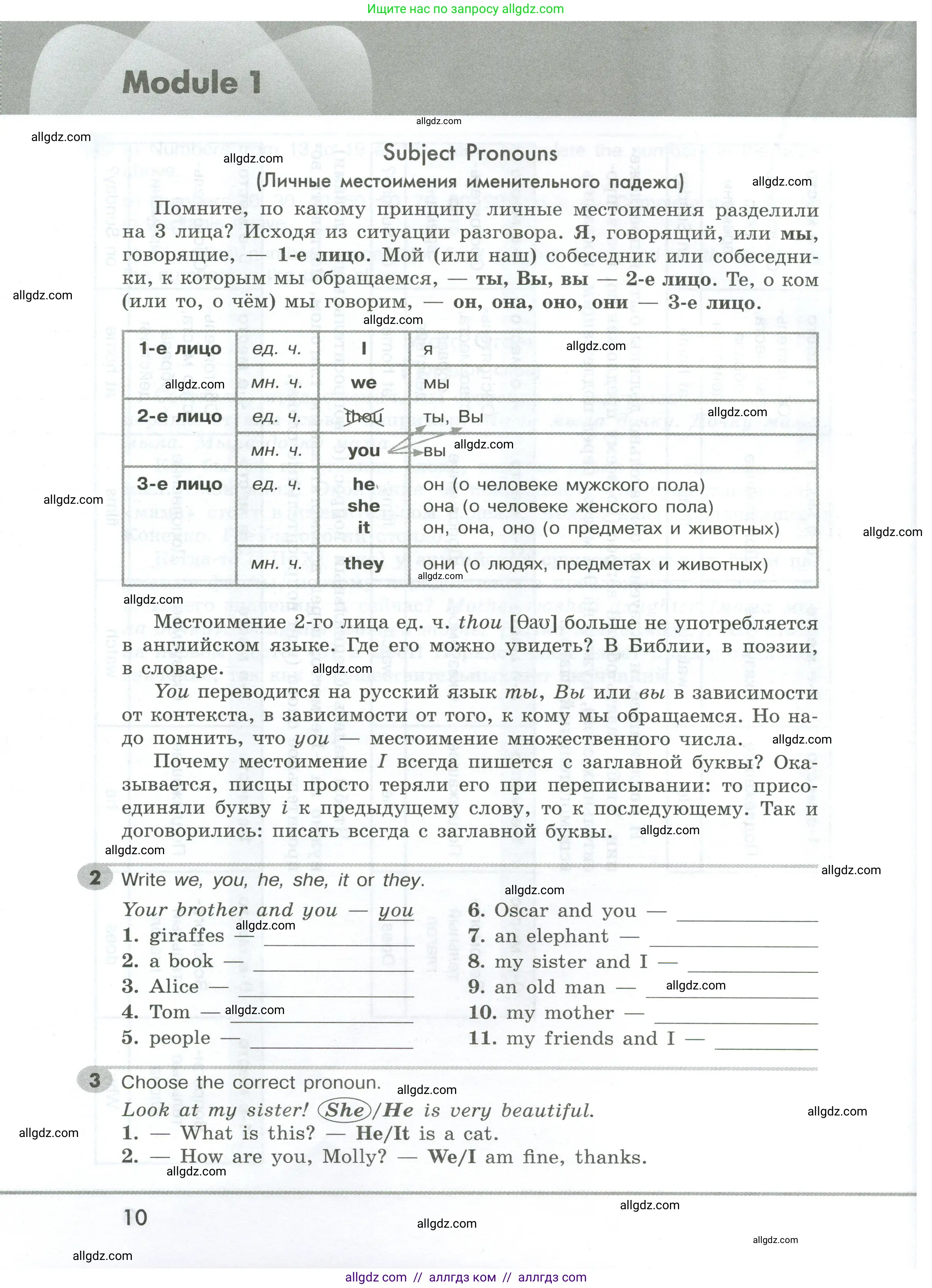 Английский язык (english), 5 класс Грамматический тренажёр, автор: Тимофеева Светлана Леонидовна, издательство Просвещение, Москва, 2023, оранжевого цвета, страница 10
