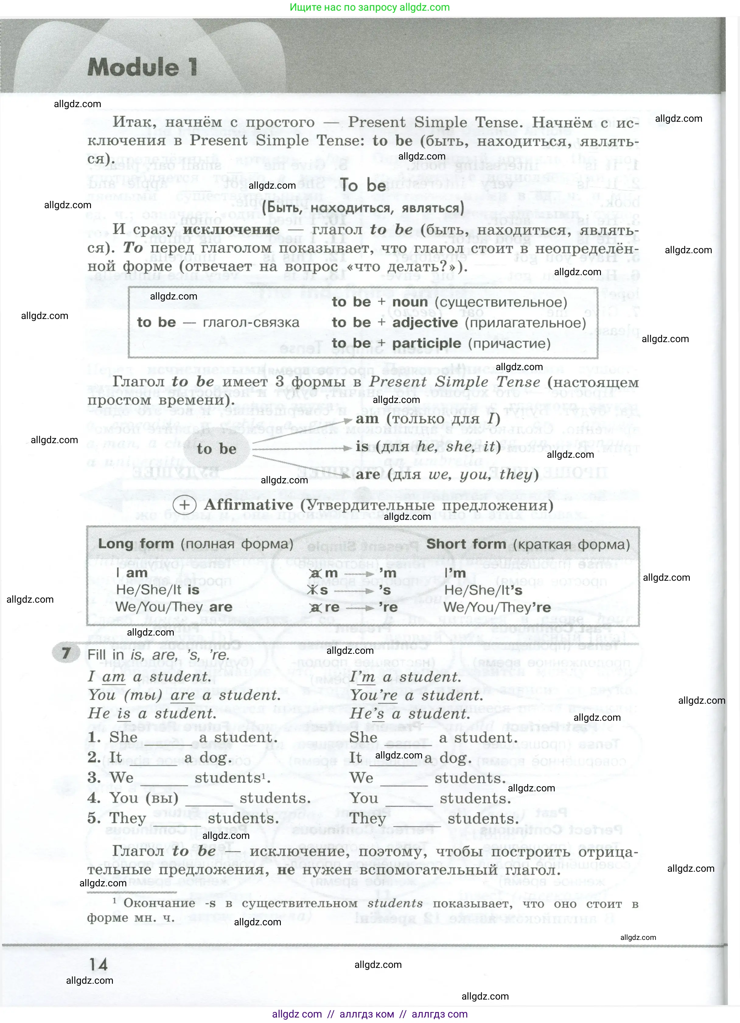 Английский язык (english), 5 класс Грамматический тренажёр, автор: Тимофеева Светлана Леонидовна, издательство Просвещение, Москва, 2023, оранжевого цвета, страница 14
