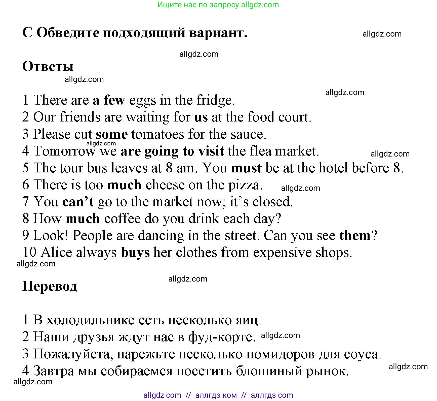 Английский язык (english), 5 класс контрольные задания (test booklet), авторы: Баранова Ксения Михайловна (Baranova Ksenia), Дули Дженни (Dooley Jenny), Копылова Виктория Викторовна (Kopylova Victoria), Мильруд Радислав Петрович (Millrood Radislav), Эванс Вирджиния (Evans Virginia), издательство Просвещение, Москва, 2023, серого цвета, страница 21, Решение