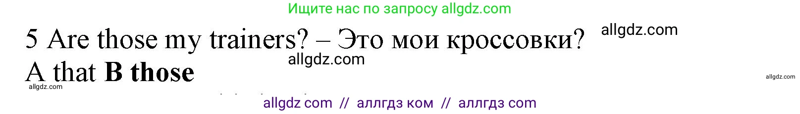 Английский язык (english), 5 класс контрольные задания (test booklet), авторы: Ваулина Юлия Евгеньевна (Vaulina Julia), Дули Дженни (Dooley Jenny), Подоляко Ольга Евгеньевна (Podolyako Olga), Эванс Вирджиния (Evans Virginia), издательство Просвещение, Москва, 2023, белого цвета, страница 96, номер 5, Решение 1 (2023-2027)