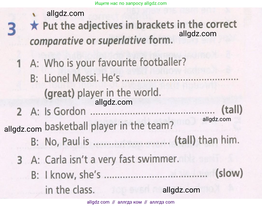 Английский язык (english), 5 класс Рабочая тетрадь (workbook), авторы: Баранова Ксения Михайловна (Baranova Ksenia), Дули Дженни (Dooley Jenny), Копылова Виктория Викторовна (Kopylova Victoria), Мильруд Радислав Петрович (Millrood Radislav), Эванс Вирджиния (Evans Virginia), издательство Просвещение, Москва, 2023, белого цвета, страница 8, номер 3, Условие