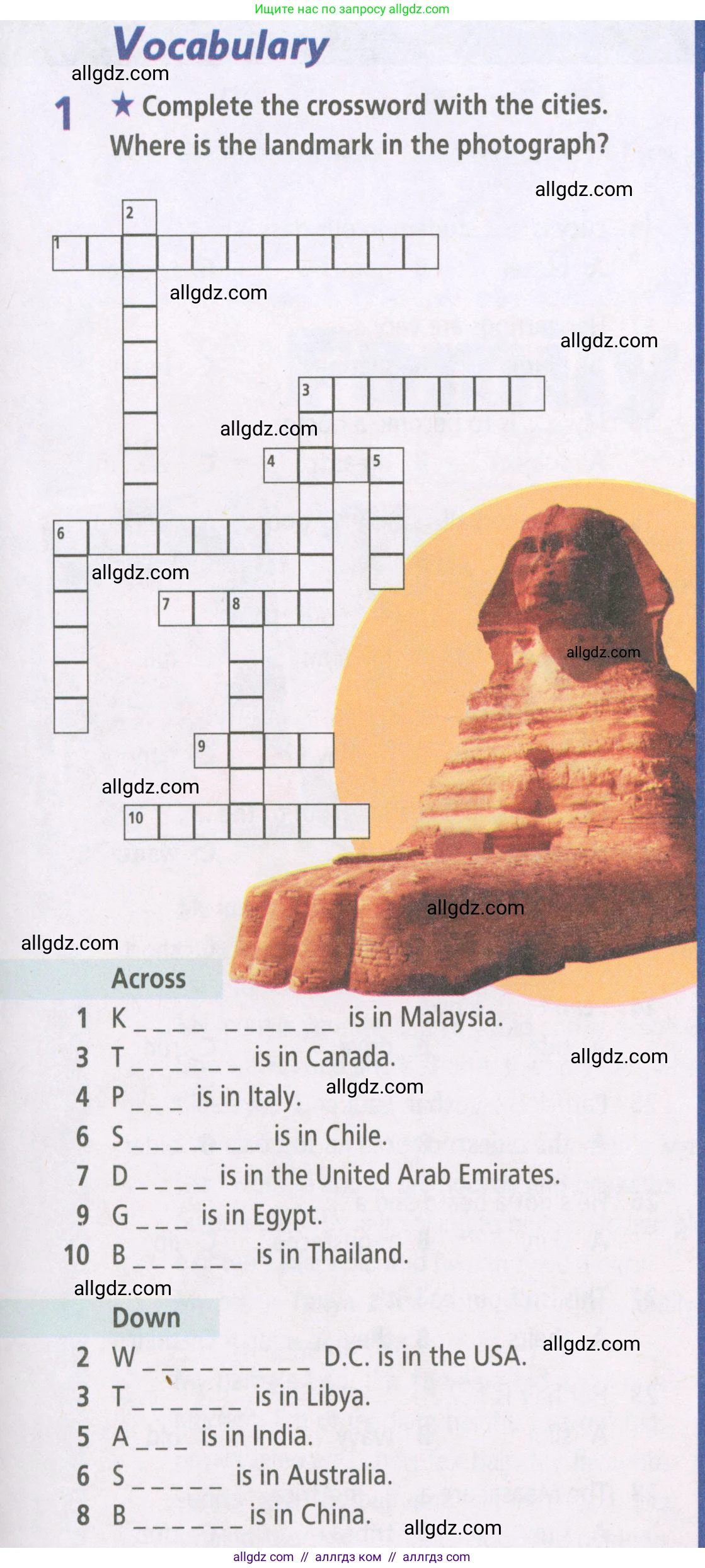 Английский язык (english), 5 класс Рабочая тетрадь (workbook), авторы: Баранова Ксения Михайловна (Baranova Ksenia), Дули Дженни (Dooley Jenny), Копылова Виктория Викторовна (Kopylova Victoria), Мильруд Радислав Петрович (Millrood Radislav), Эванс Вирджиния (Evans Virginia), издательство Просвещение, Москва, 2023, белого цвета, страница 11, номер 1, Условие