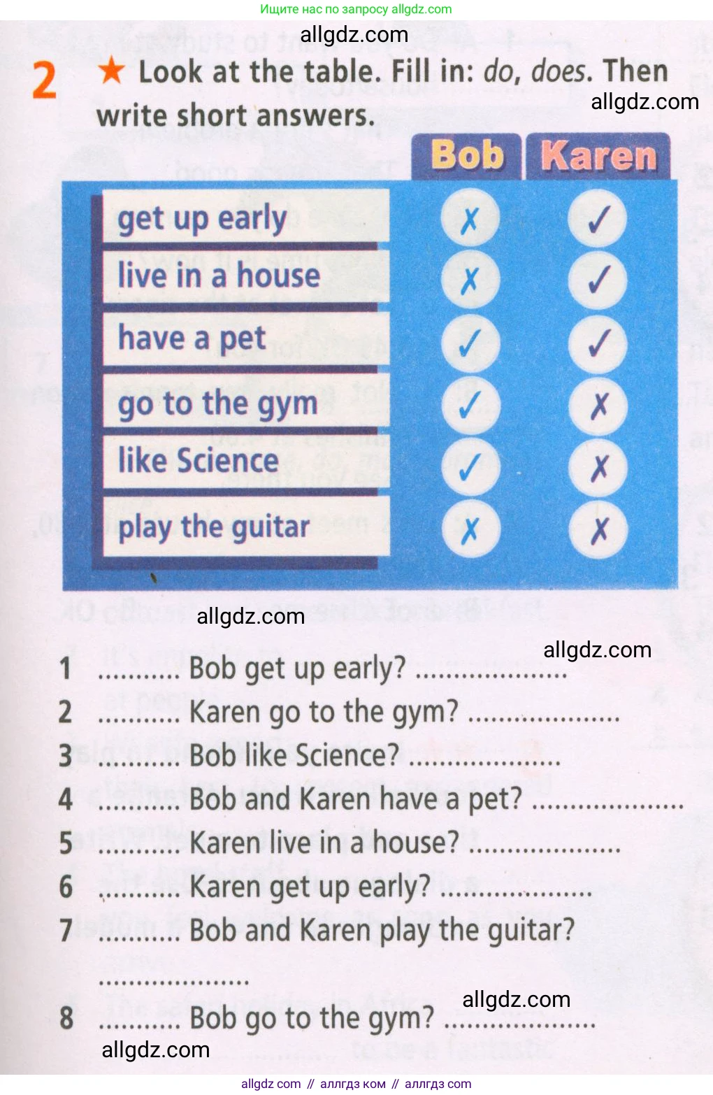 Английский язык (english), 5 класс Рабочая тетрадь (workbook), авторы: Баранова Ксения Михайловна (Baranova Ksenia), Дули Дженни (Dooley Jenny), Копылова Виктория Викторовна (Kopylova Victoria), Мильруд Радислав Петрович (Millrood Radislav), Эванс Вирджиния (Evans Virginia), издательство Просвещение, Москва, 2023, белого цвета, страница 25, номер 2, Условие