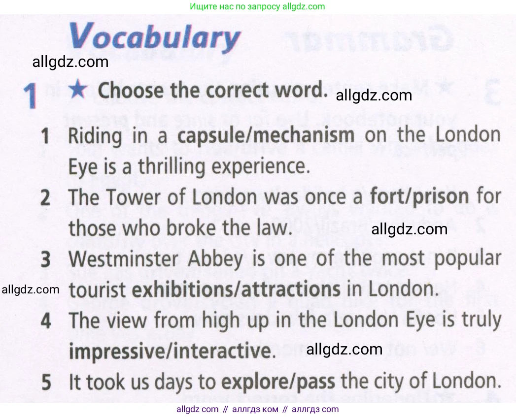 Английский язык (english), 5 класс Рабочая тетрадь (workbook), авторы: Баранова Ксения Михайловна (Baranova Ksenia), Дули Дженни (Dooley Jenny), Копылова Виктория Викторовна (Kopylova Victoria), Мильруд Радислав Петрович (Millrood Radislav), Эванс Вирджиния (Evans Virginia), издательство Просвещение, Москва, 2023, белого цвета, страница 56, номер 1, Условие