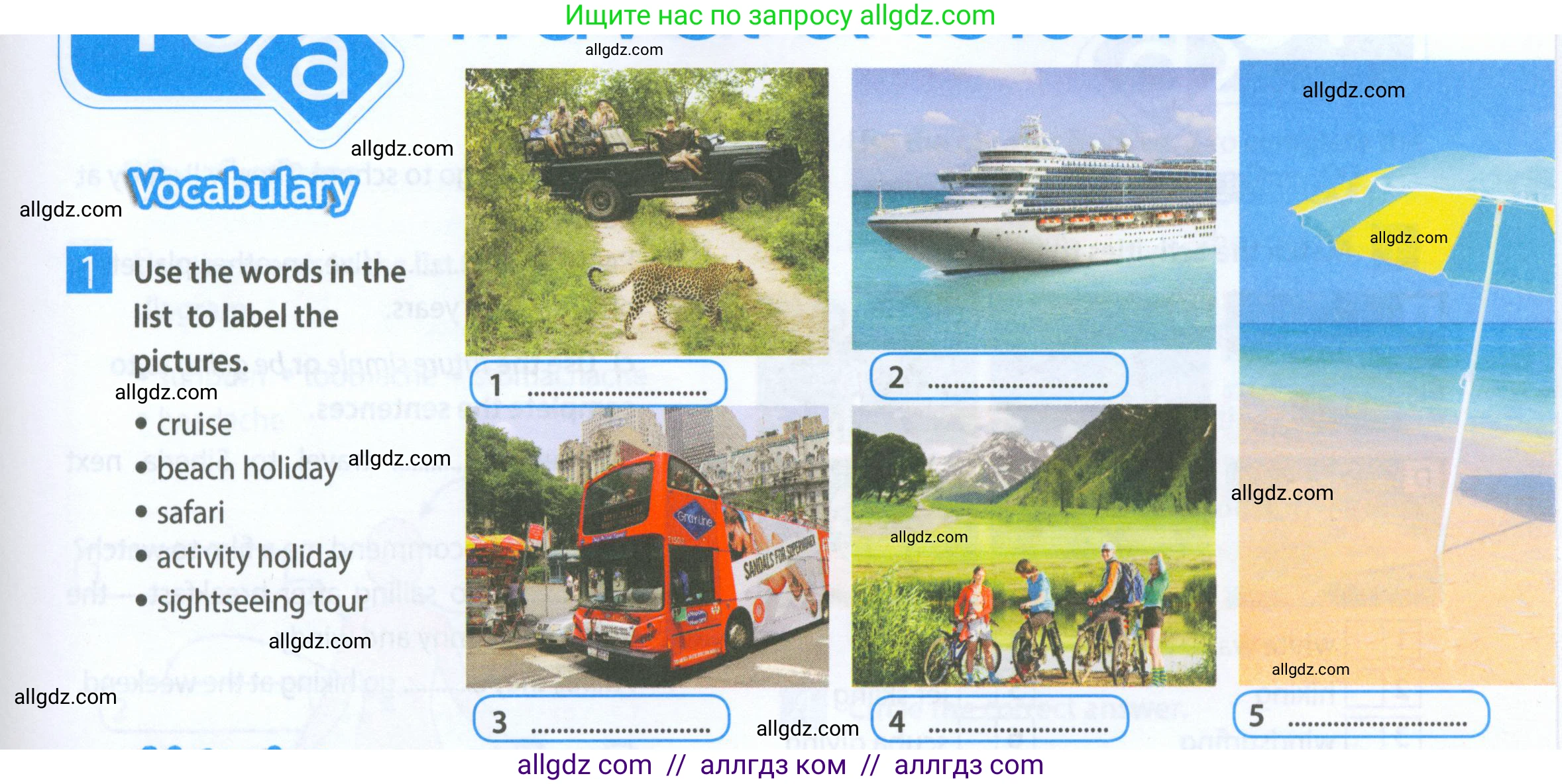 Английский язык (english), 5 класс Рабочая тетрадь (workbook), авторы: Ваулина Юлия Евгеньевна (Vaulina Julia), Дули Дженни (Dooley Jenny), Подоляко Ольга Евгеньевна (Podolyako Olga), Эванс Вирджиния (Evans Virginia), издательство Просвещение, Москва, 2023, жёлтого цвета, страница 63, номер 1, Условие 2023-2027