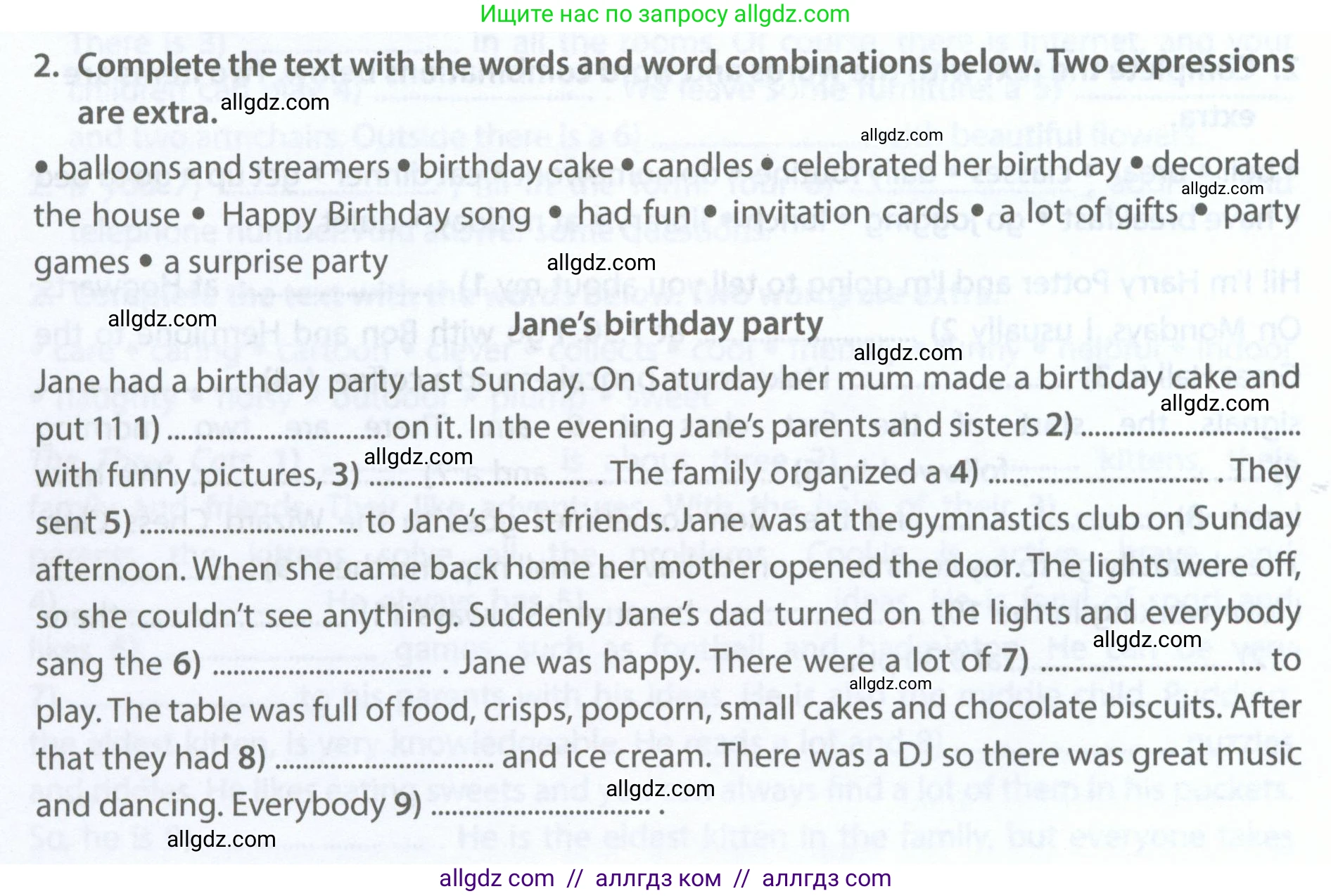 Английский язык (english), 5 класс Рабочая тетрадь (workbook), авторы: Ваулина Юлия Евгеньевна (Vaulina Julia), Дули Дженни (Dooley Jenny), Подоляко Ольга Евгеньевна (Podolyako Olga), Эванс Вирджиния (Evans Virginia), издательство Просвещение, Москва, 2023, жёлтого цвета, страница 80, номер 2, Условие 2023-2027