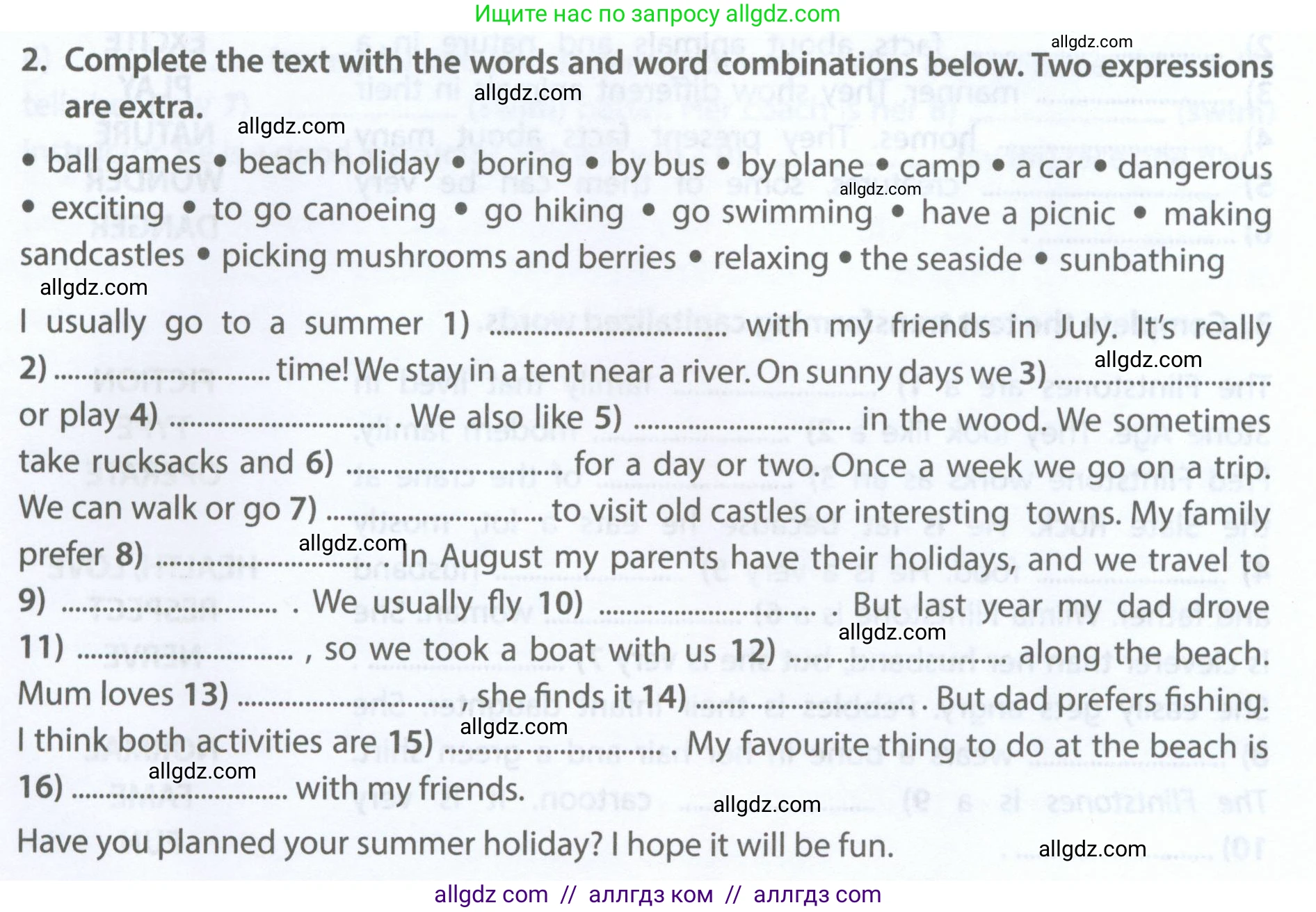 Английский язык (english), 5 класс Рабочая тетрадь (workbook), авторы: Ваулина Юлия Евгеньевна (Vaulina Julia), Дули Дженни (Dooley Jenny), Подоляко Ольга Евгеньевна (Podolyako Olga), Эванс Вирджиния (Evans Virginia), издательство Просвещение, Москва, 2023, жёлтого цвета, страница 81, номер 2, Условие 2023-2027