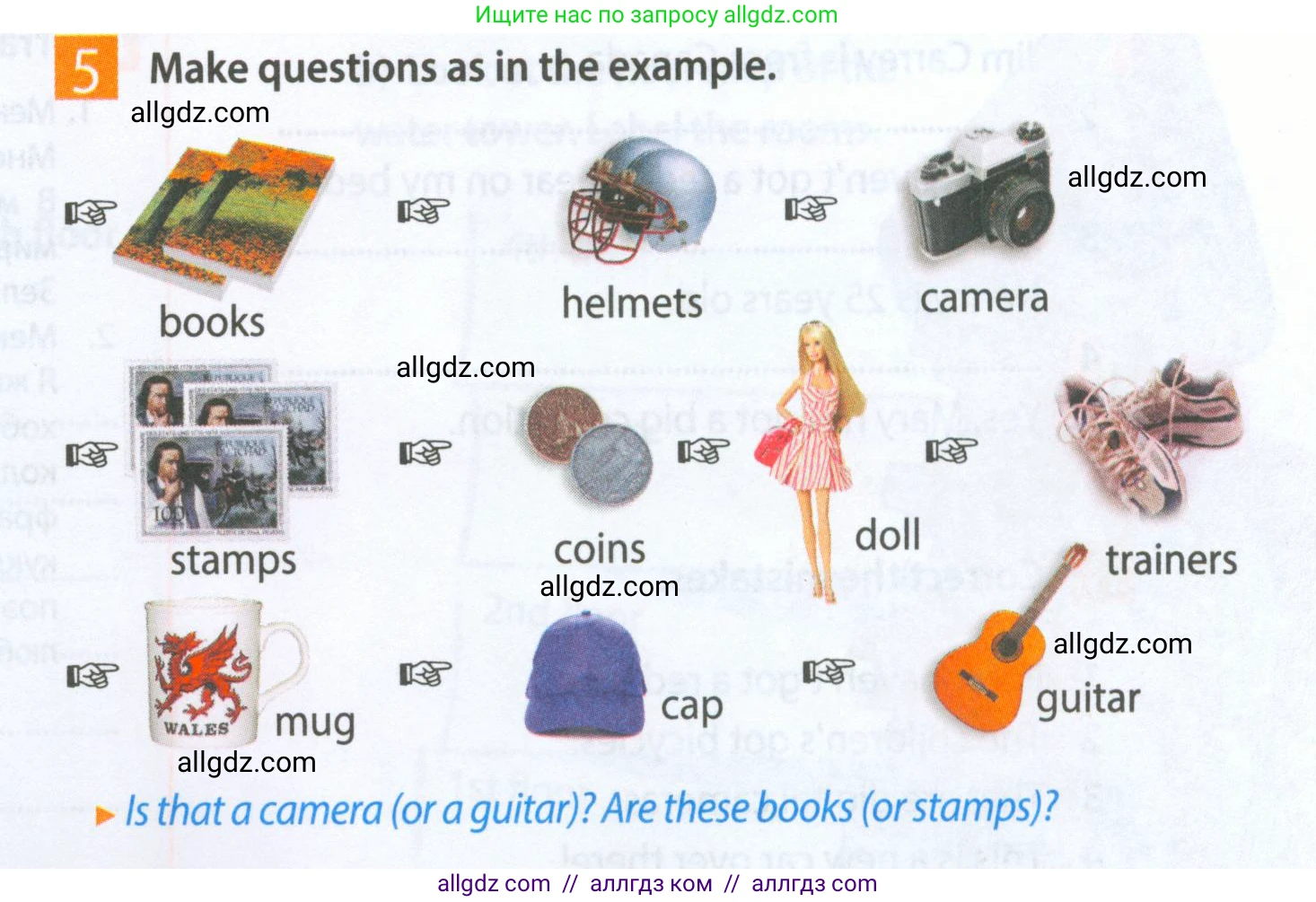 Английский язык (english), 5 класс Рабочая тетрадь (workbook), авторы: Ваулина Юлия Евгеньевна (Vaulina Julia), Дули Дженни (Dooley Jenny), Подоляко Ольга Евгеньевна (Podolyako Olga), Эванс Вирджиния (Evans Virginia), издательство Просвещение, Москва, 2023, жёлтого цвета, страница 19, номер 5, Условие 2023-2027