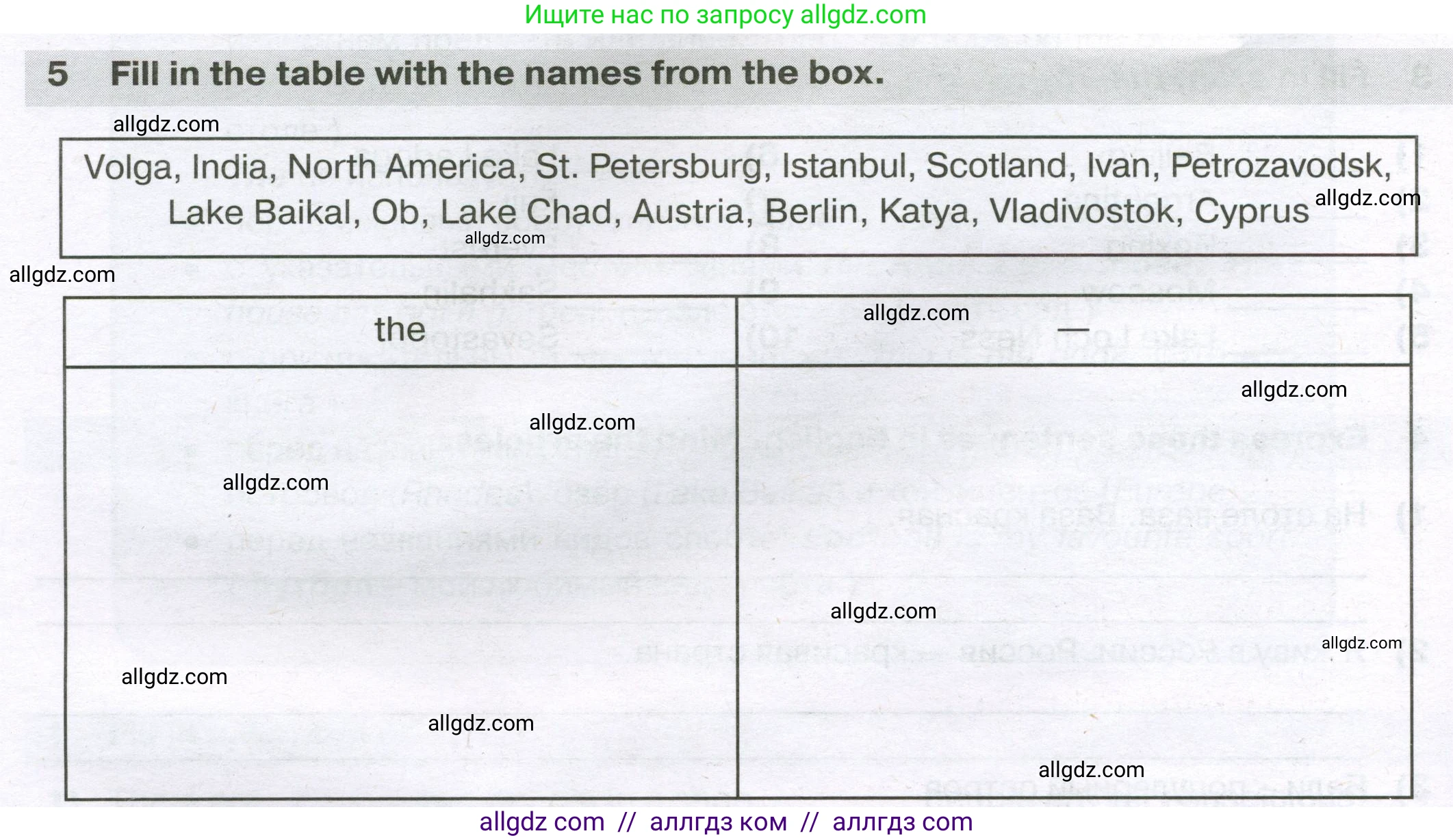 Английский язык (english), 5 класс сборник грамматических упражнений, автор: Смирнов Алексей Валерьевич, издательство Просвещение, Москва, 2023, белого цвета, страница 30, номер 5, Условие