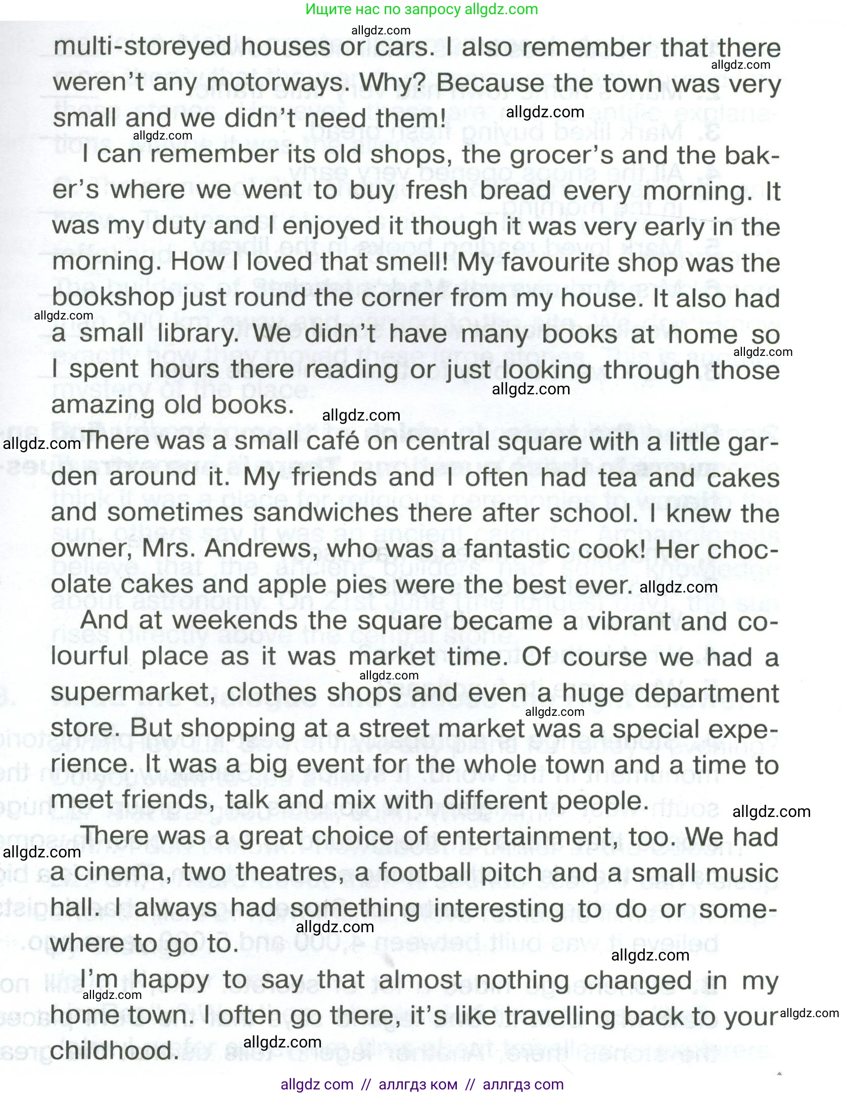 Английский язык (english), 5 класс Тренировочные упражнения в формате ОГЭ (ГИА), авторы: Комиссаров Константин Вячеславович, Кирдяева Ольга Ивановна, издательство Просвещение, Москва, 2023, белого цвета, страница 54, номер 1, Условие (продолжение 2)