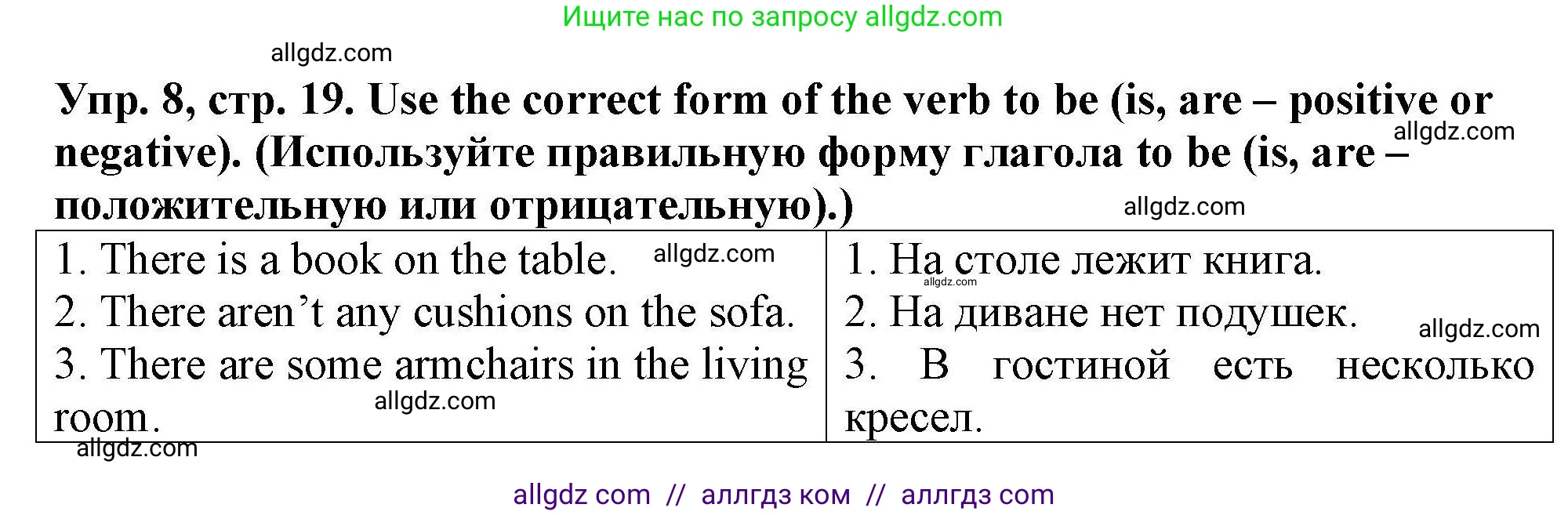 Английский язык (english), 5 класс Тренировочные упражнения в формате ОГЭ (ГИА), авторы: Комиссаров Константин Вячеславович, Кирдяева Ольга Ивановна, издательство Просвещение, Москва, 2023, белого цвета, страница 19, номер 8, Решение