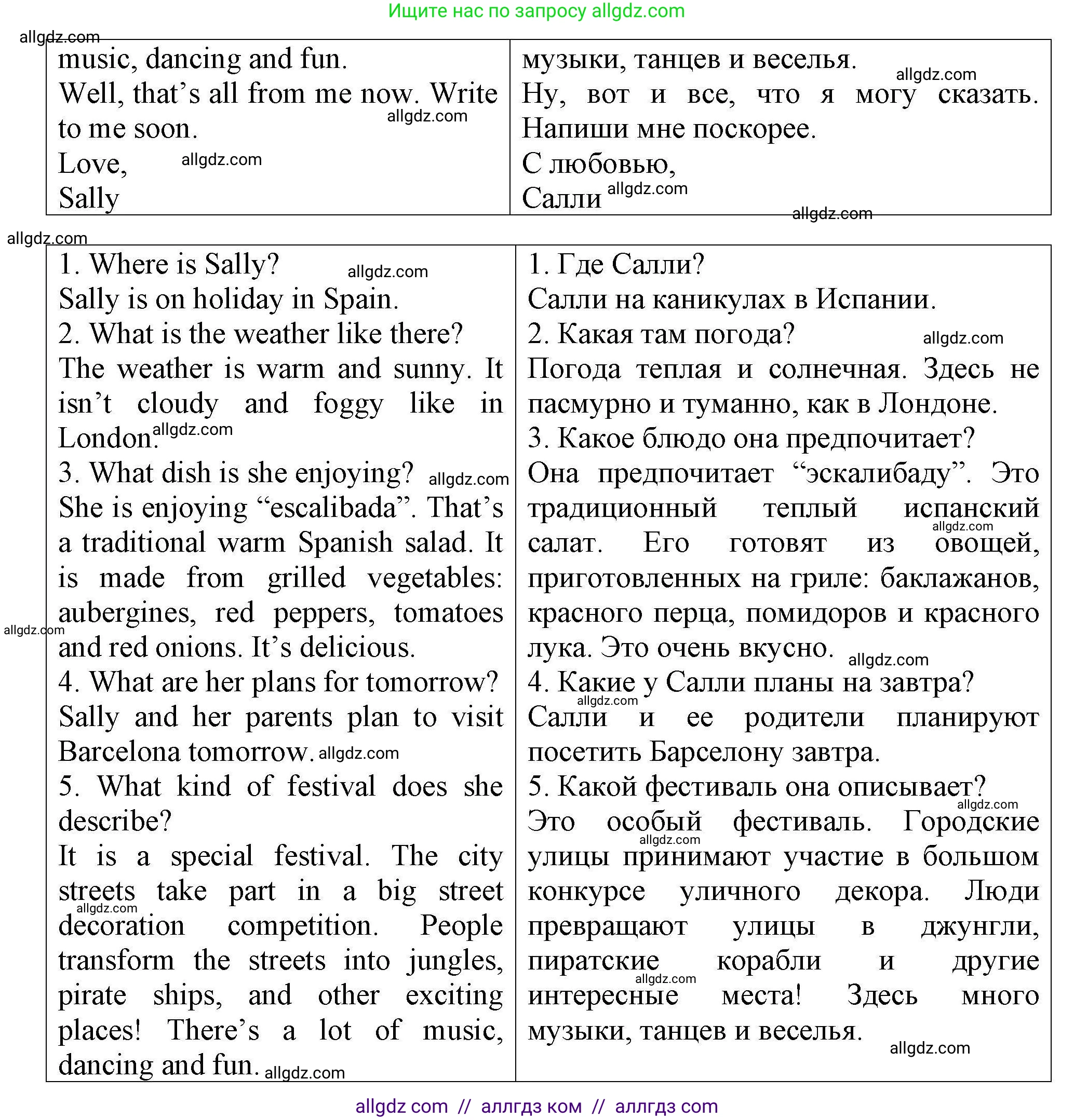 Английский язык (english), 5 класс Тренировочные упражнения в формате ОГЭ (ГИА), авторы: Комиссаров Константин Вячеславович, Кирдяева Ольга Ивановна, издательство Просвещение, Москва, 2023, белого цвета, страница 45, номер 1, Решение (продолжение 2)