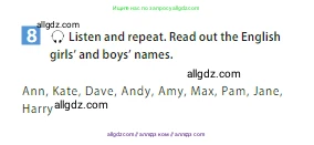 Английский язык (english), 5 класс Учебник (Student's book), авторы: Ваулина Юлия Евгеньевна (Vaulina Julia), Дули Дженни (Dooley Jenny), Подоляко Ольга Евгеньевна (Podolyako Olga), Эванс Вирджиния (Evans Virginia), издательство Просвещение, Москва, 2023, жёлтого цвета, страница 13, номер 8, Условие 2023-2027